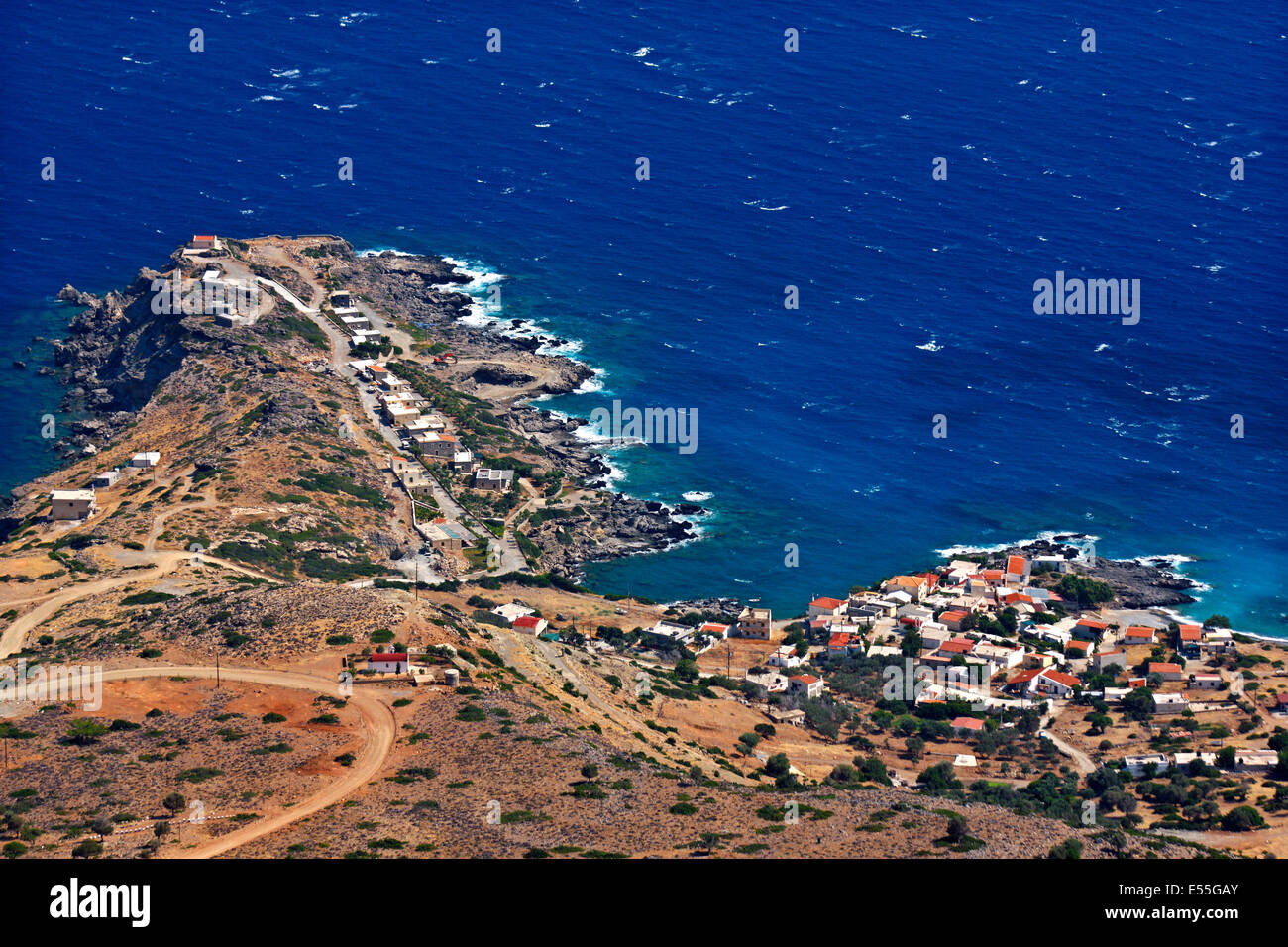 Agios Ioannis ("Saint John") village, close to Kapetaniana village,  Asteroussia, Heraklion, Crete island, Greece Stock Photo - Alamy