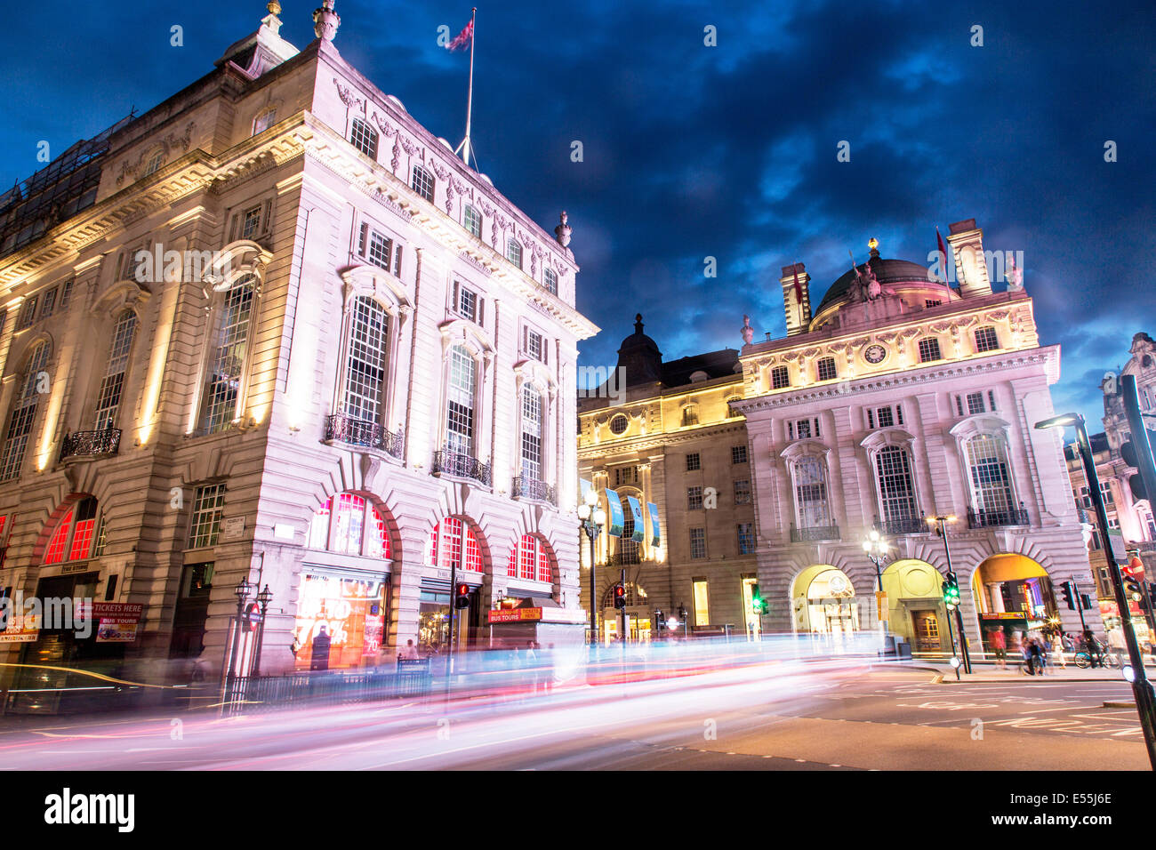 Piccadilly Circus London UK Stock Photo - Alamy