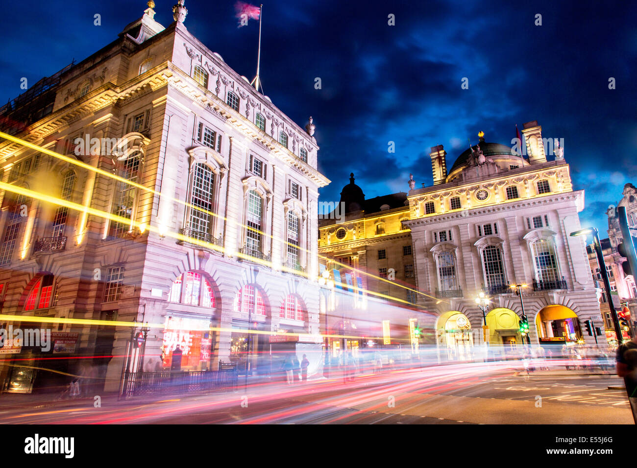 Piccadilly Circus London UK Stock Photo