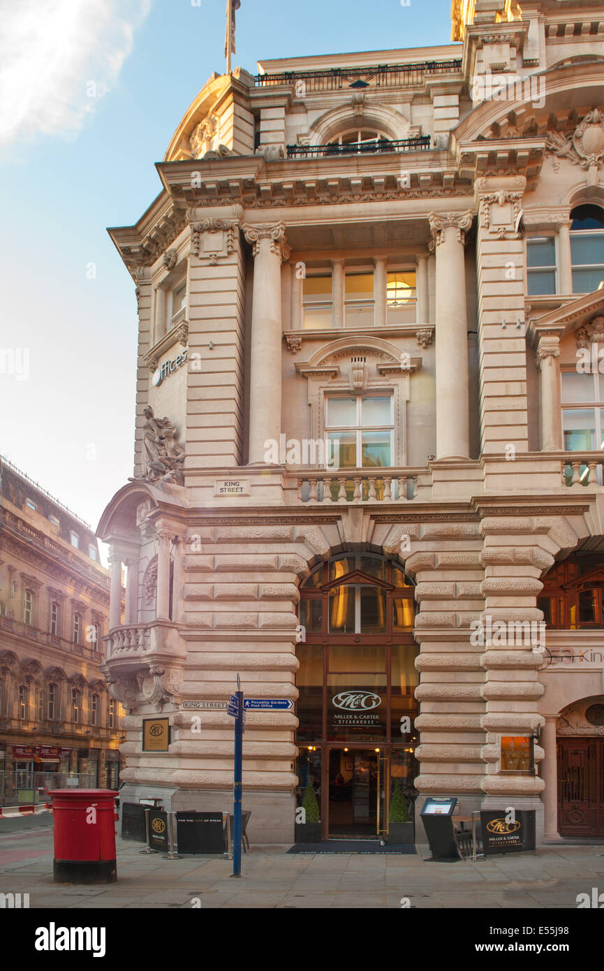miller and carter restaurant manchester king street Stock Photo Alamy