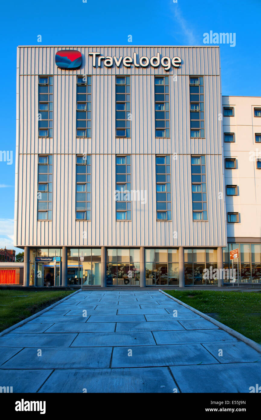 travelodge hotel great ducie street manchester Stock Photo