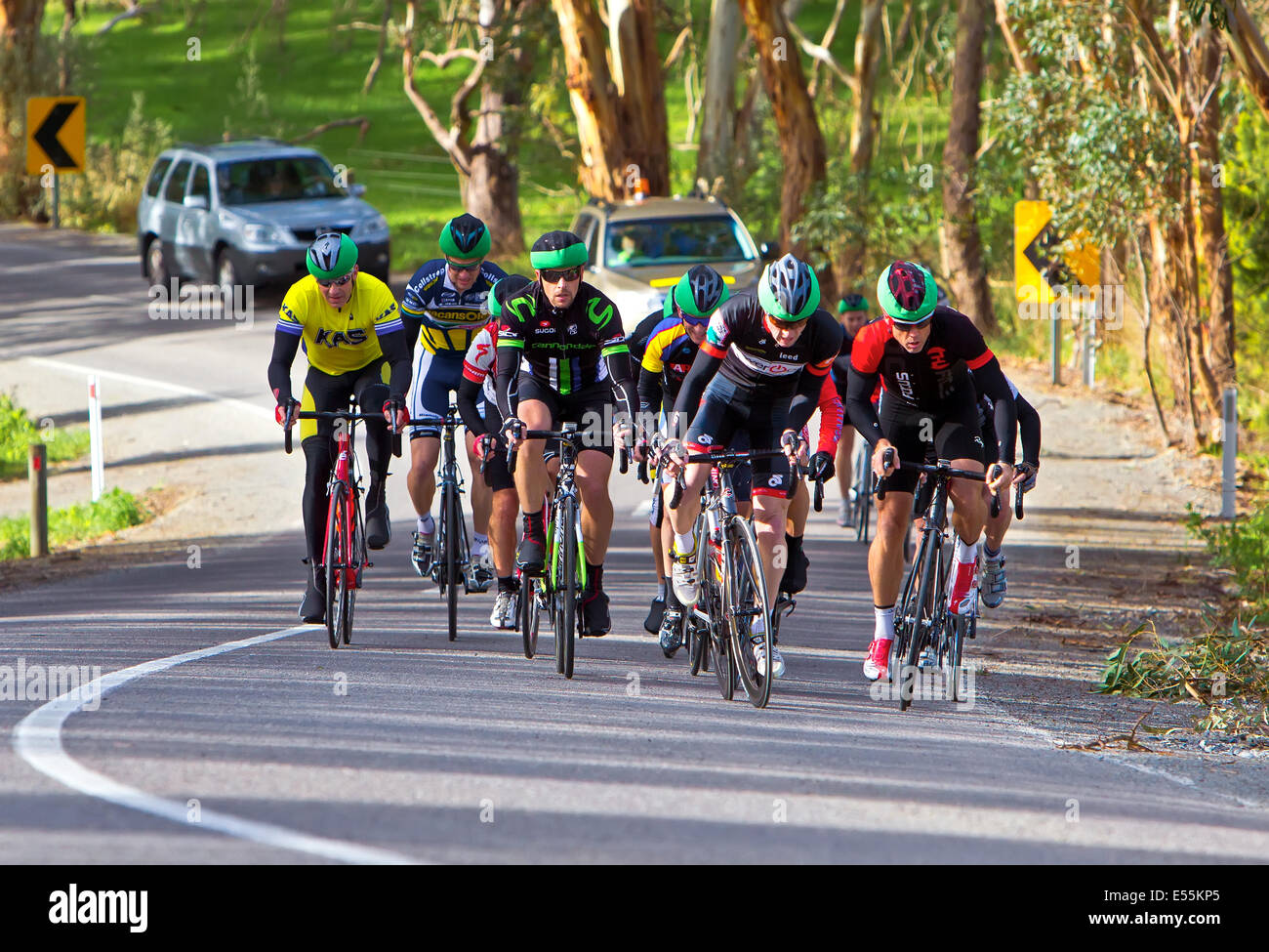 Southern Districts Veterans and Ladies Cycling Club racing McLaren Flat