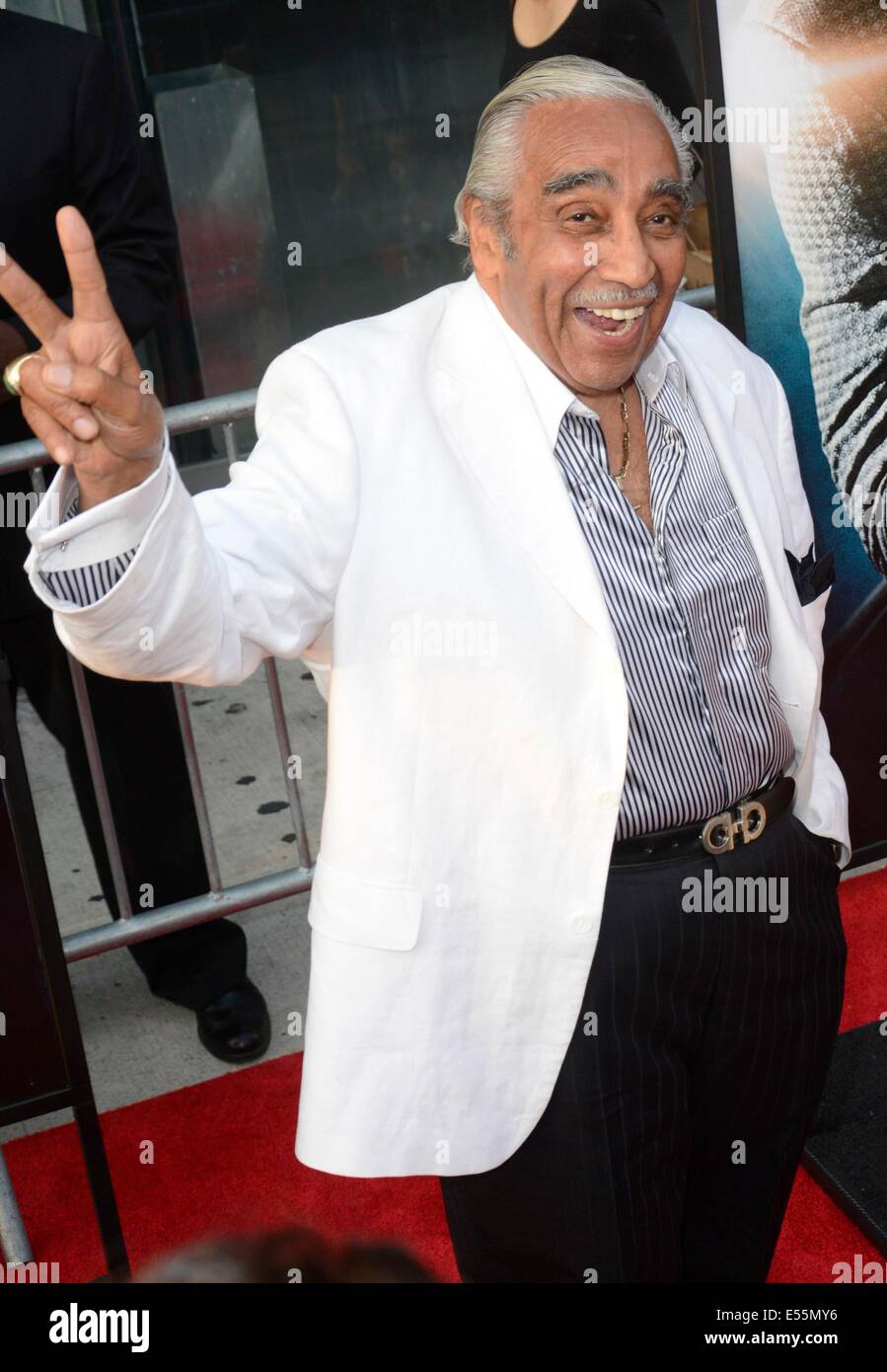 New York, NY, USA. 21st July, 2014. Charles Rangel at arrivals for GET ...