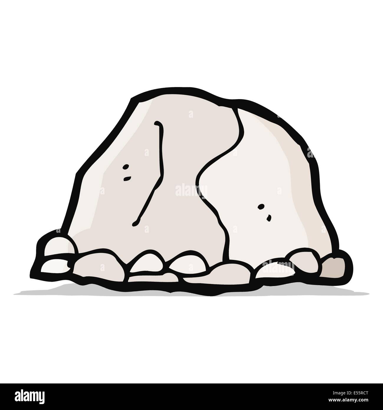 cartoon large rock Stock Vector Image & Art - Alamy