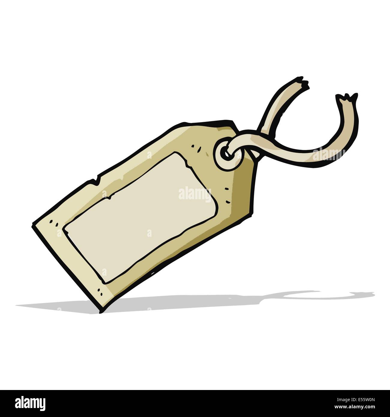 cartoon luggage tag Stock Vector Image & Art Alamy