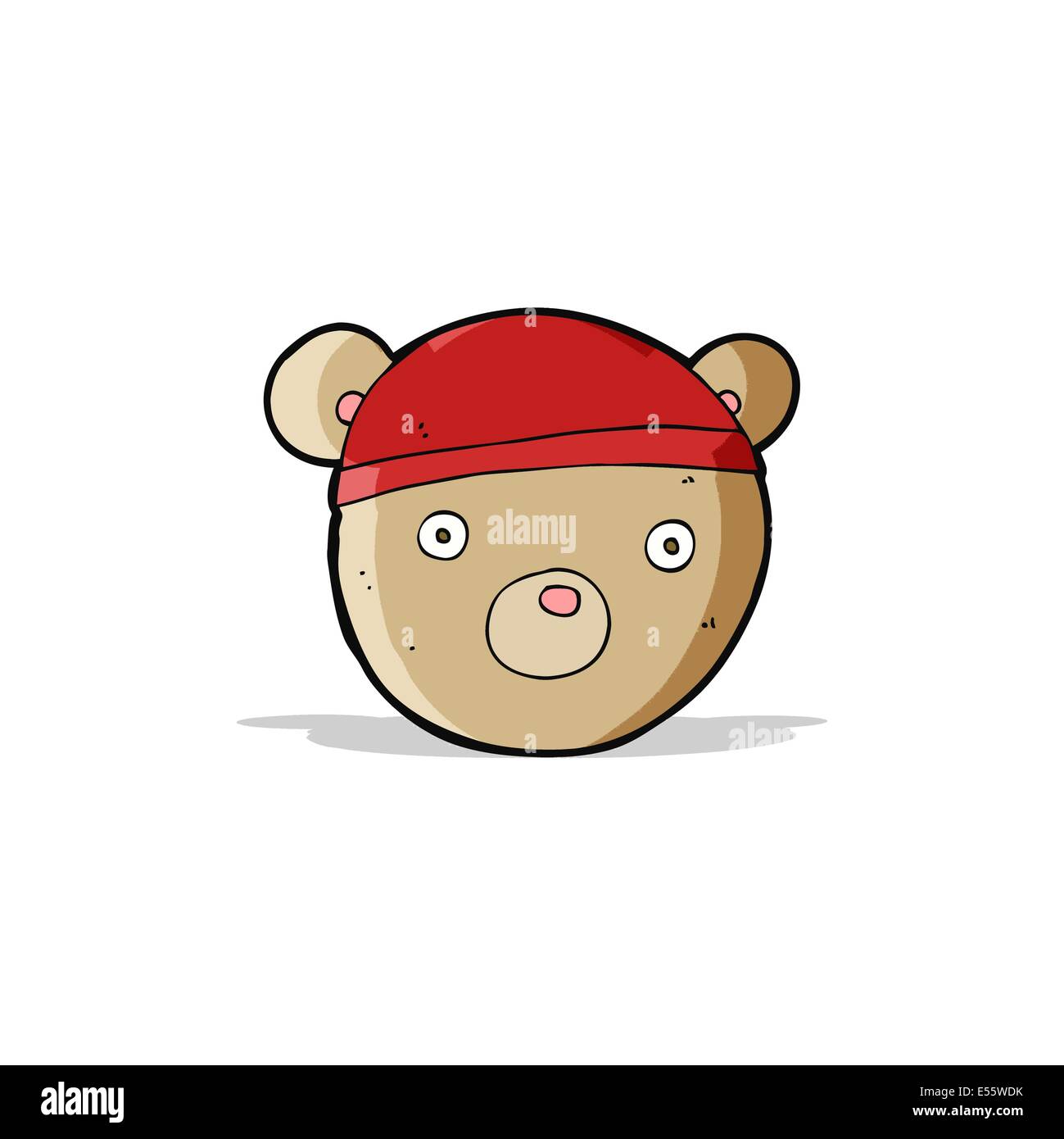 cartoon teddy bear hat Stock Vector Image & Art - Alamy