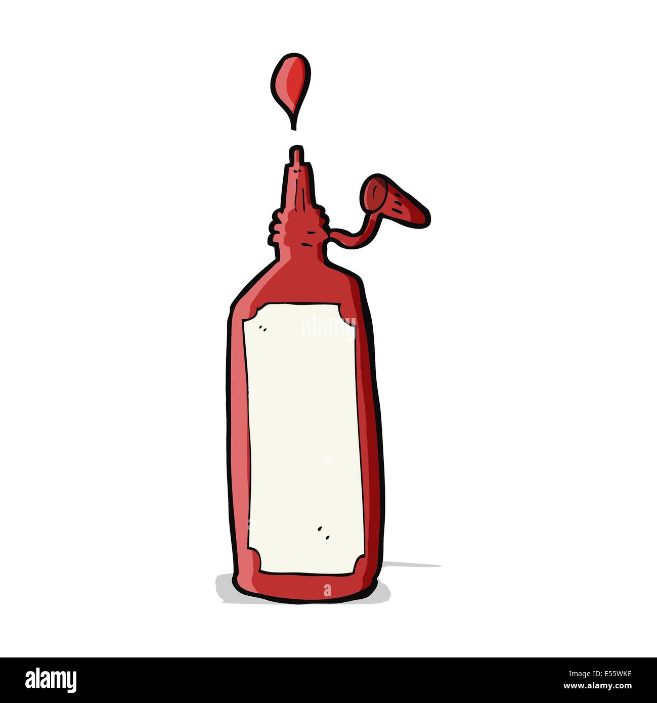 cartoon ketchup bottle Stock Vector Image & Art - Alamy