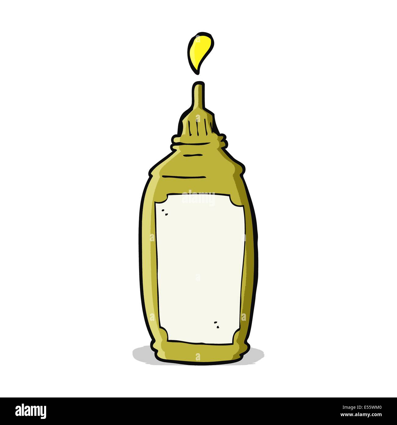 cartoon mustard bottle Stock Vector Image & Art Alamy