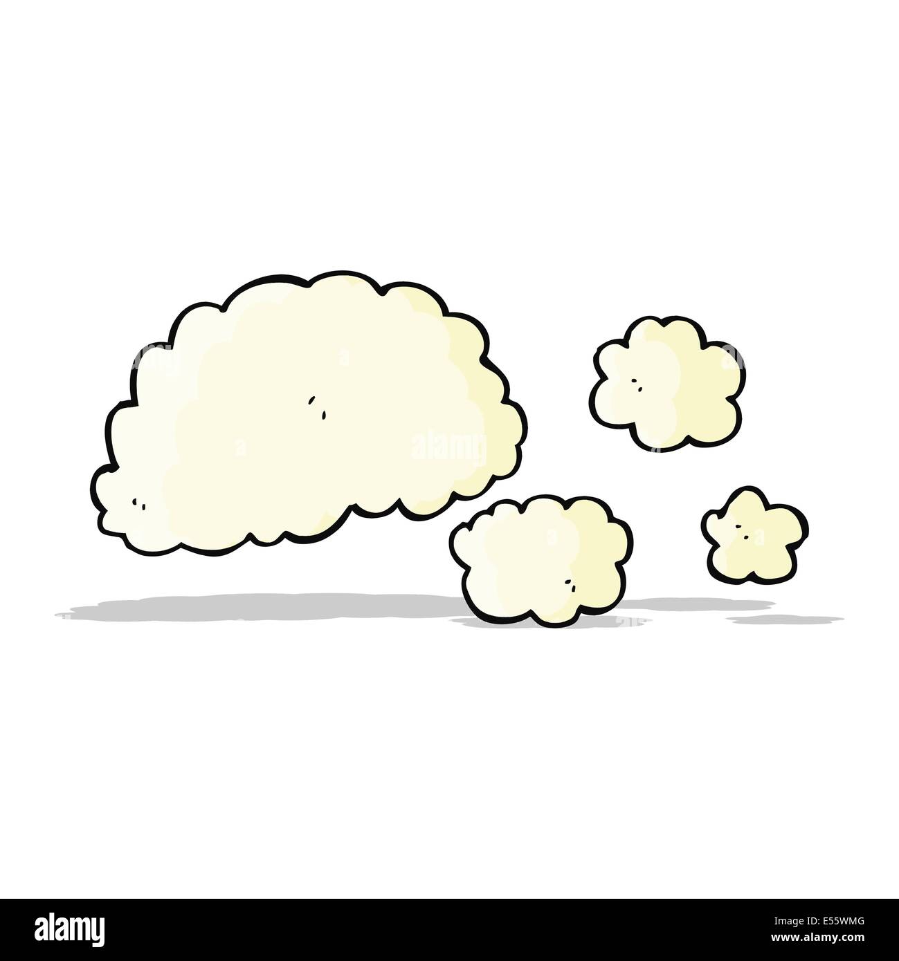 cloud of smoke cartoon element Stock Vector Image & Art - Alamy