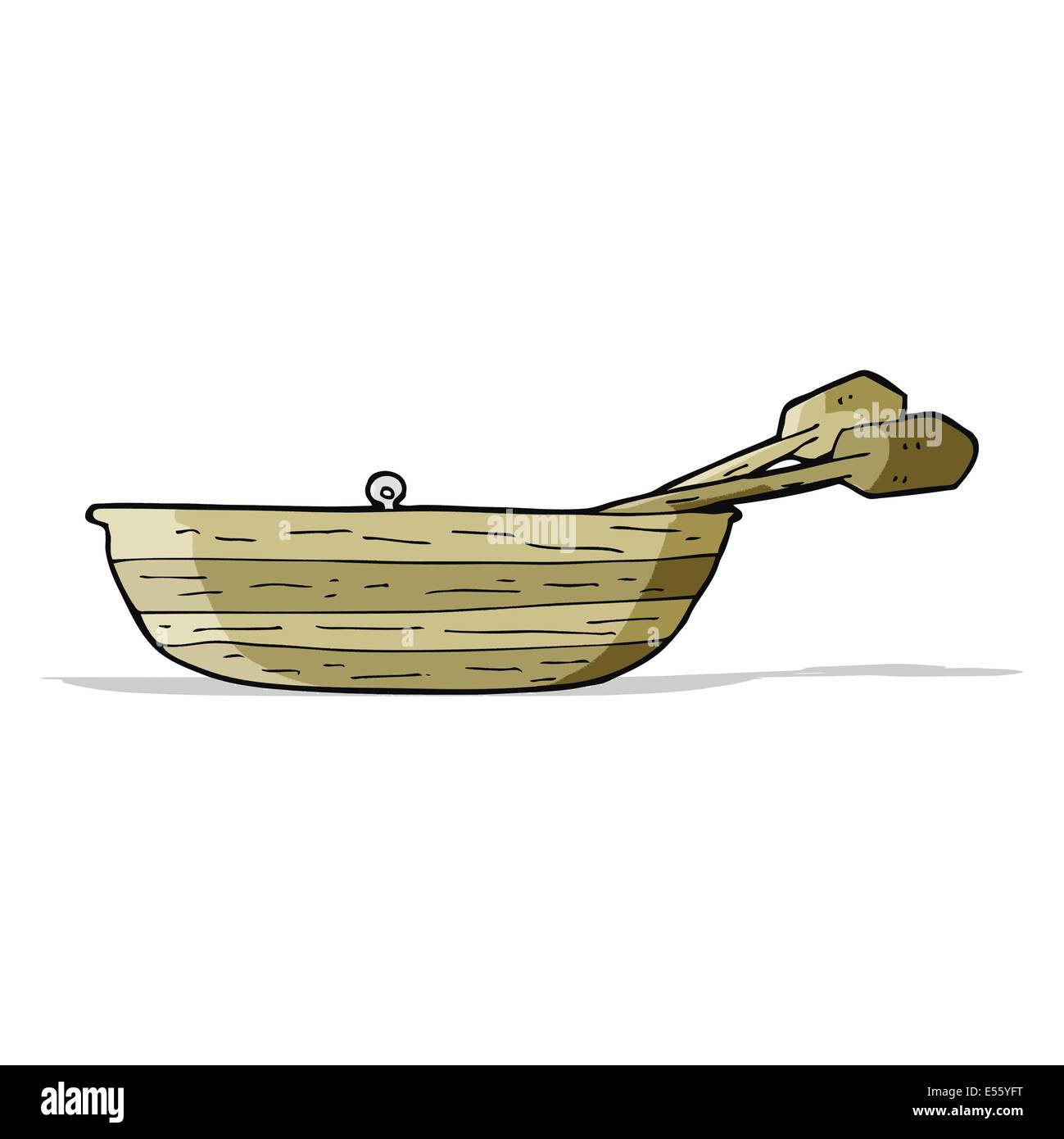 cartoon rowing boat Stock Vector Image & Art Alamy