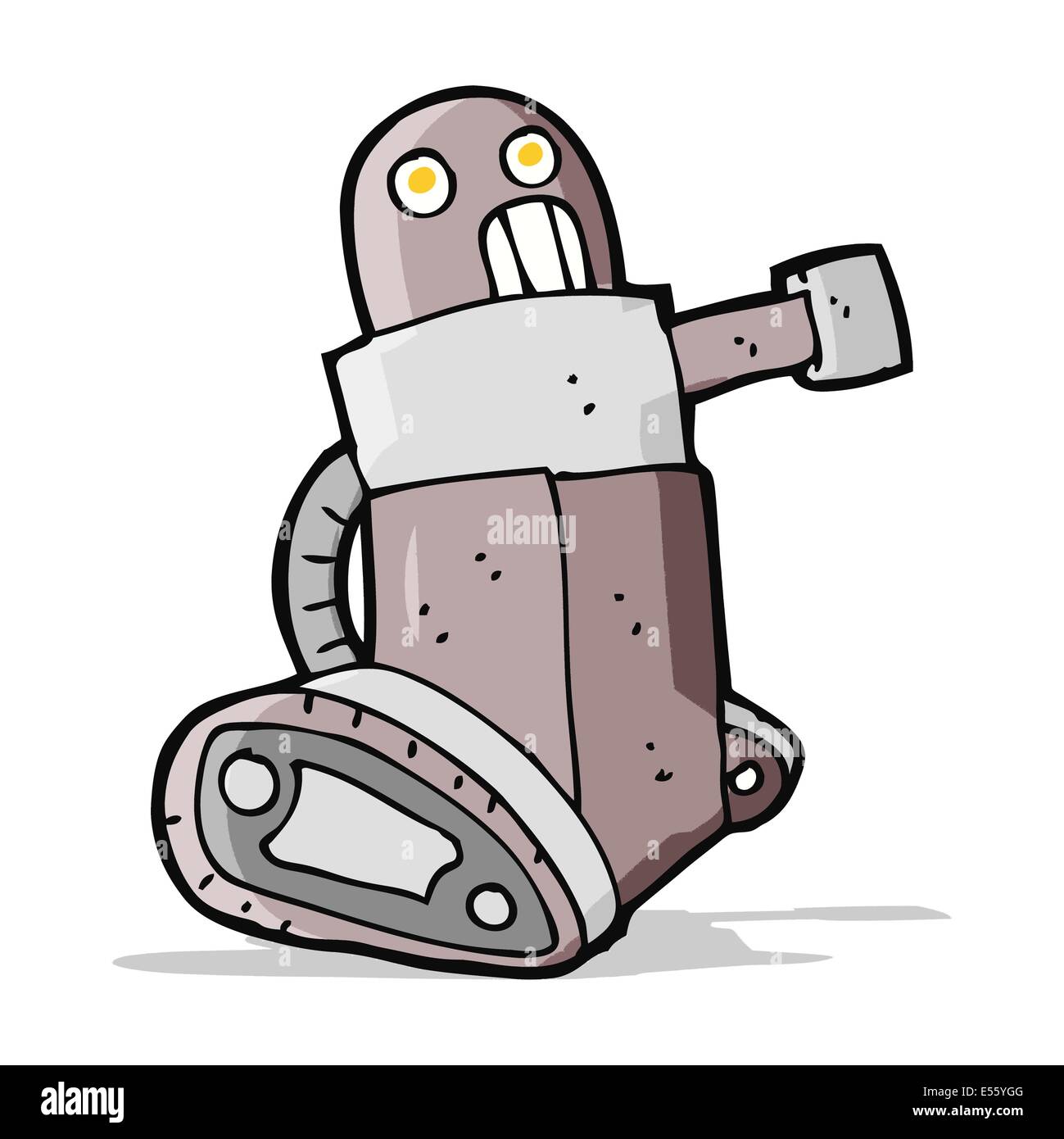 cartoon tank robot Stock Vector Image & Art - Alamy