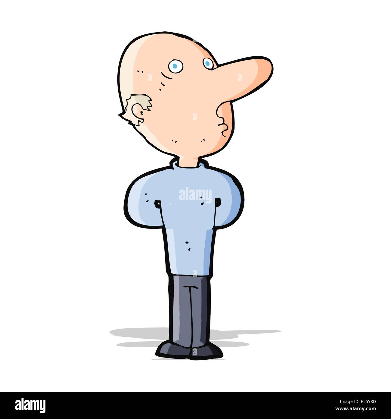cartoon balding man Stock Vector Image & Art Alamy