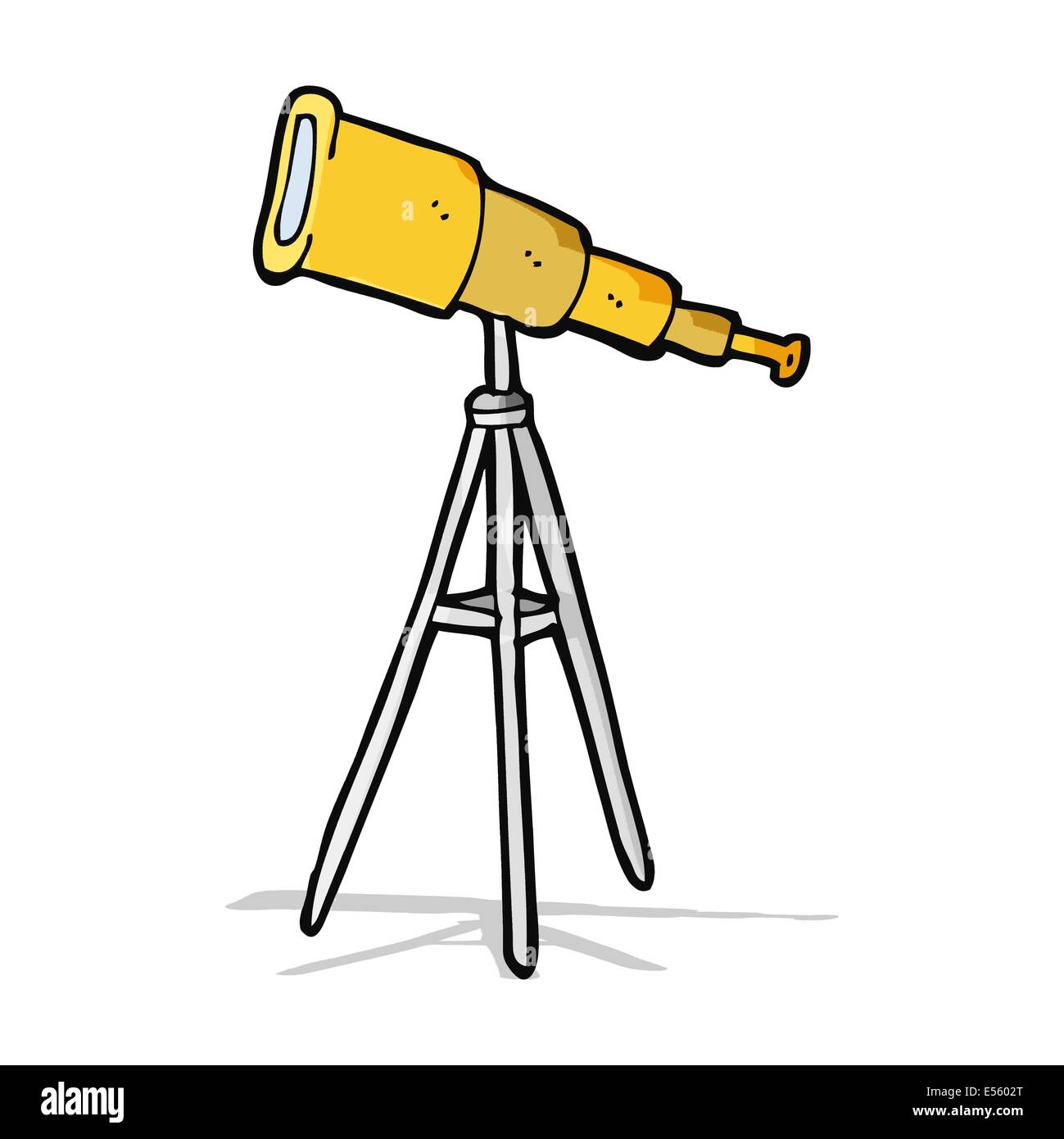 cartoon telescope Stock Vector Image & Art Alamy