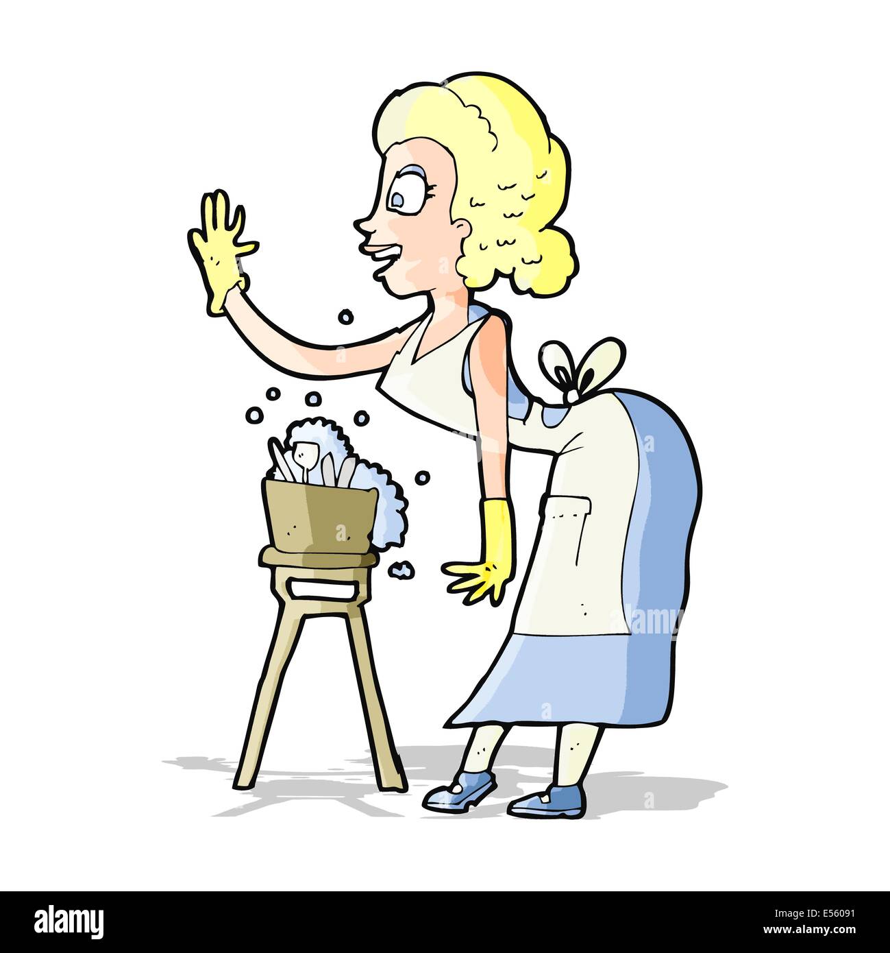 1950 housewife Cut Out Stock Images & Pictures Alamy