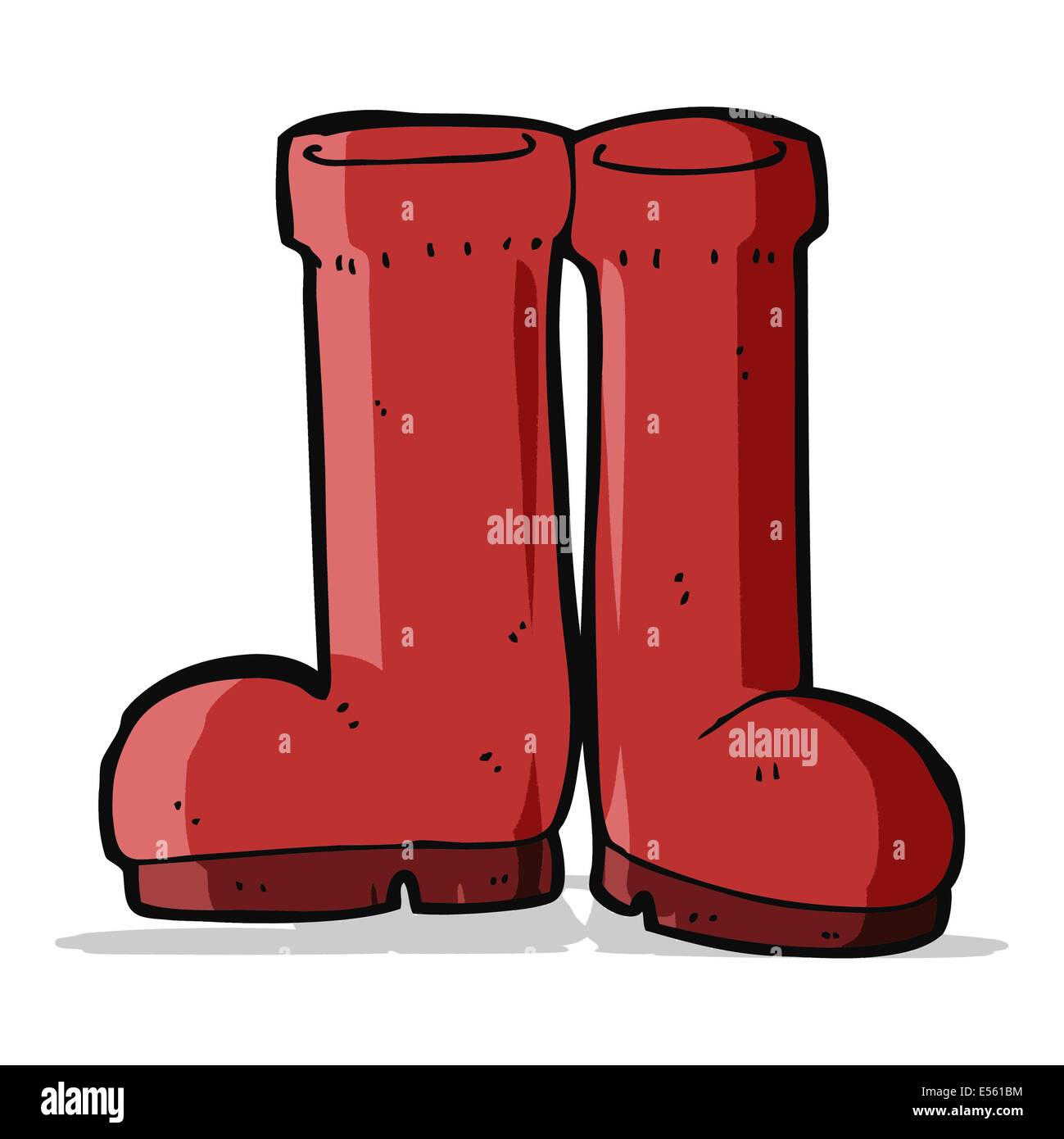 cartoon rubber boots Stock Vector Image & Art Alamy