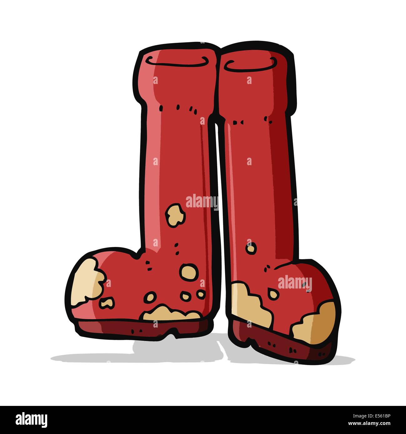 cartoon muddy boots Stock Vector Image & Art Alamy
