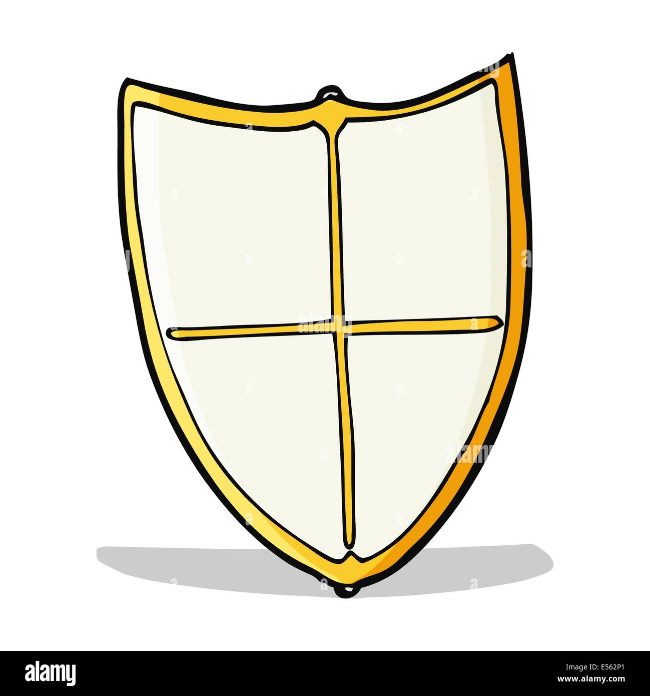 cartoon heraldic shield Stock Vector Image & Art - Alamy