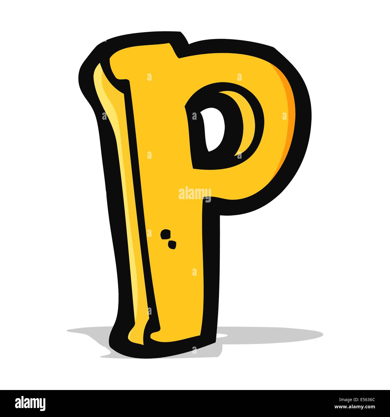 cartoon letter P Stock Vector Image & Art - Alamy