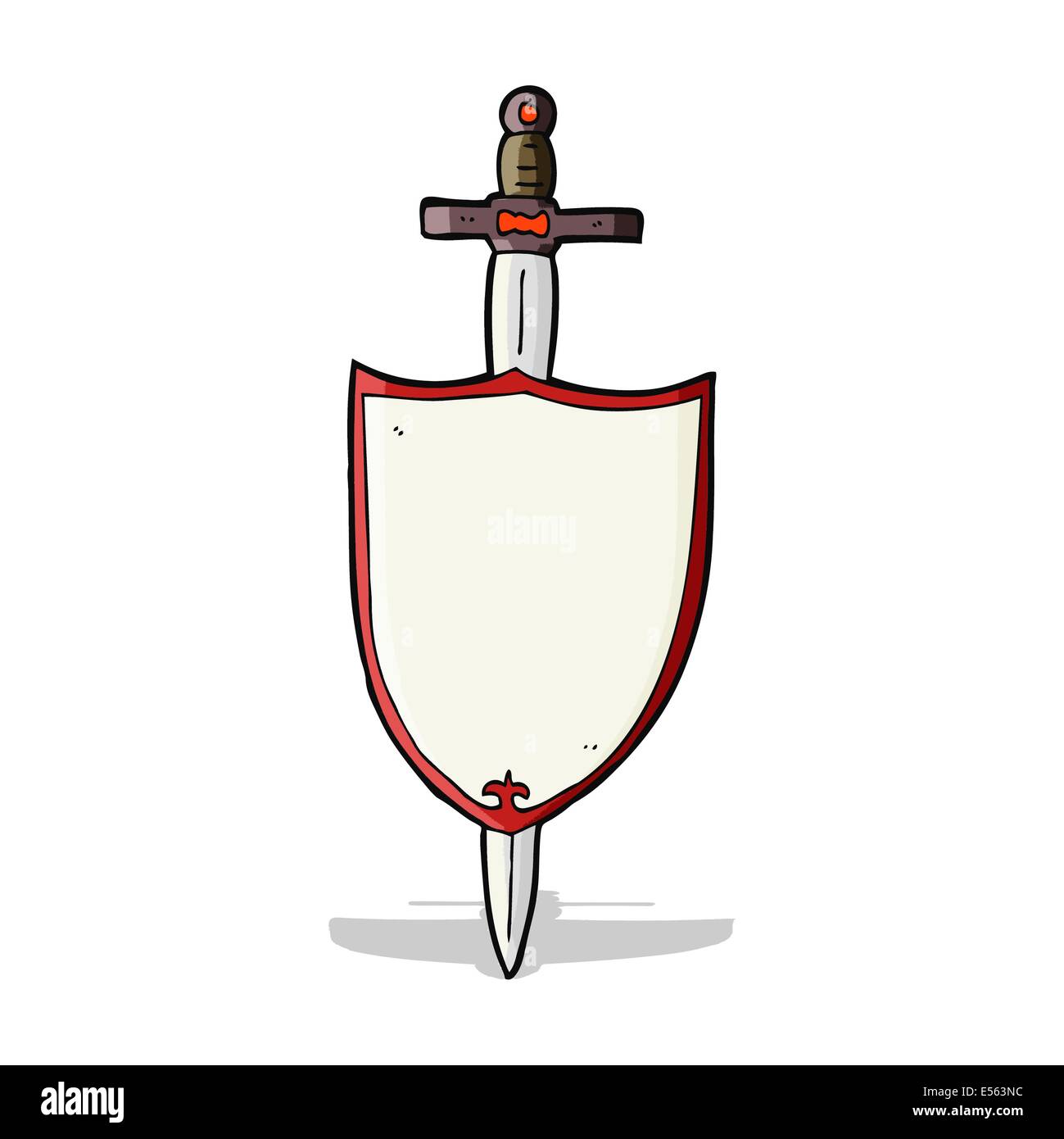 cartoon heraldic shield Stock Vector Image & Art - Alamy