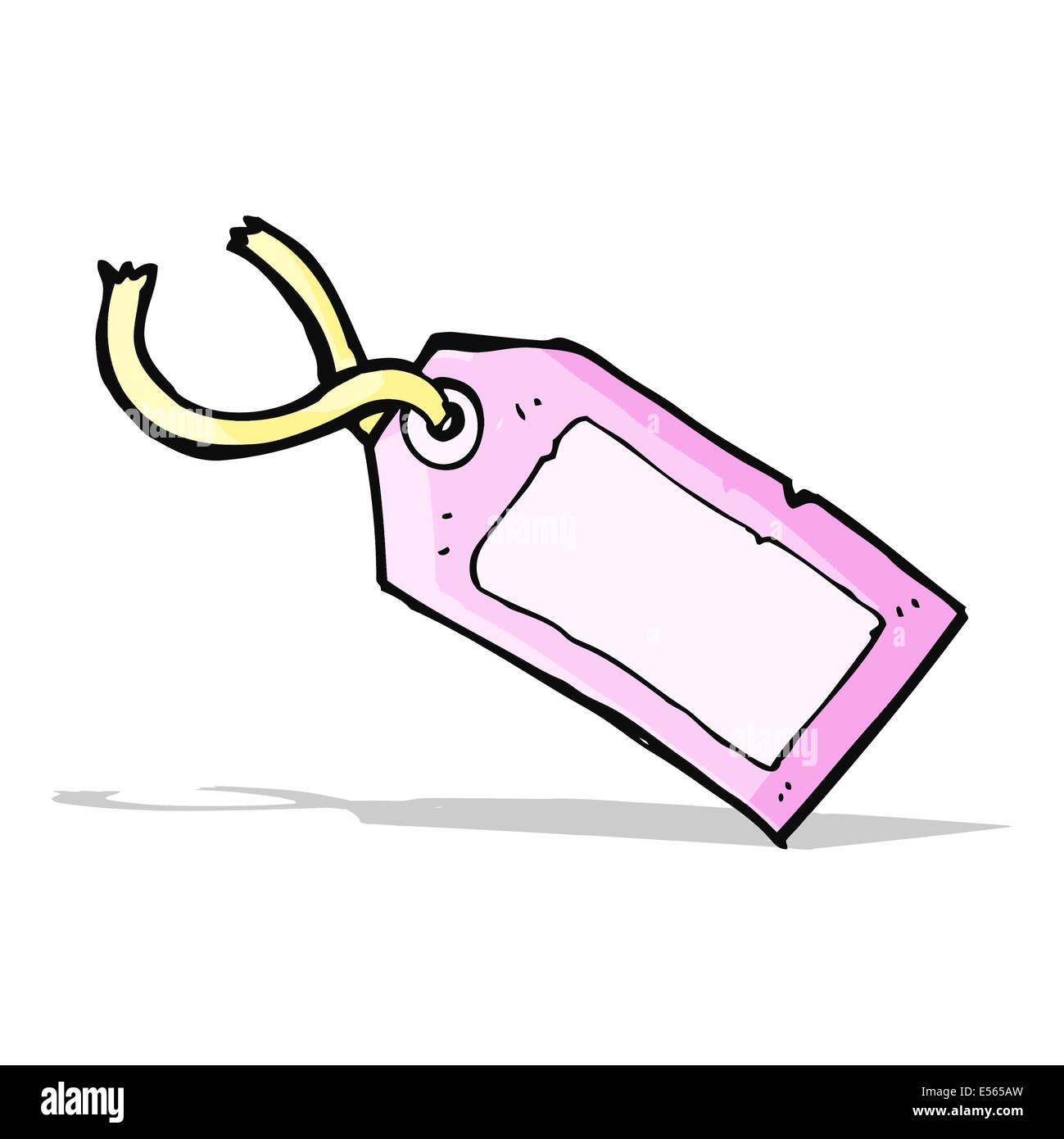 cartoon luggage tag Stock Vector Image & Art Alamy