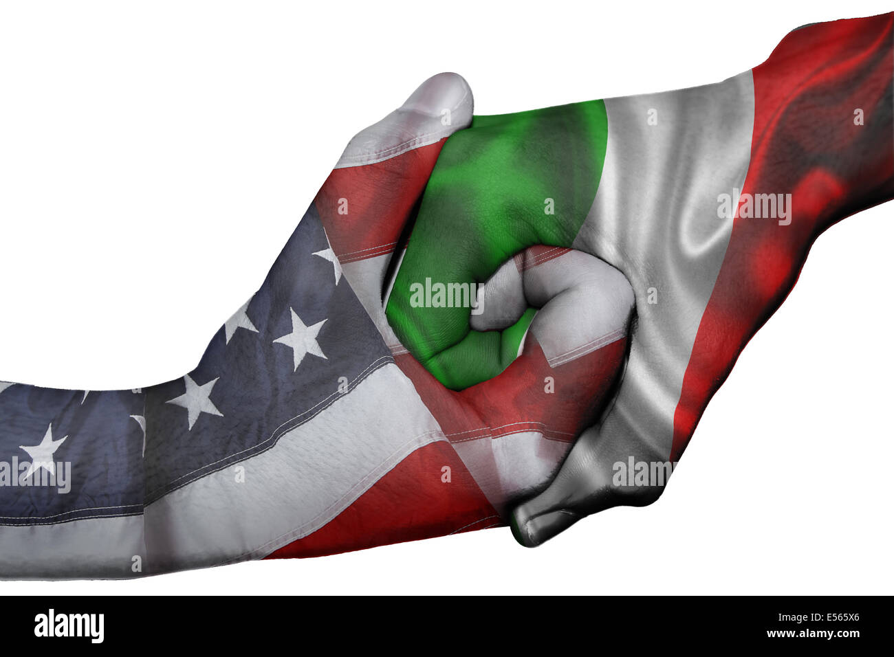 Friendship usa italy hi-res stock photography and images - Alamy