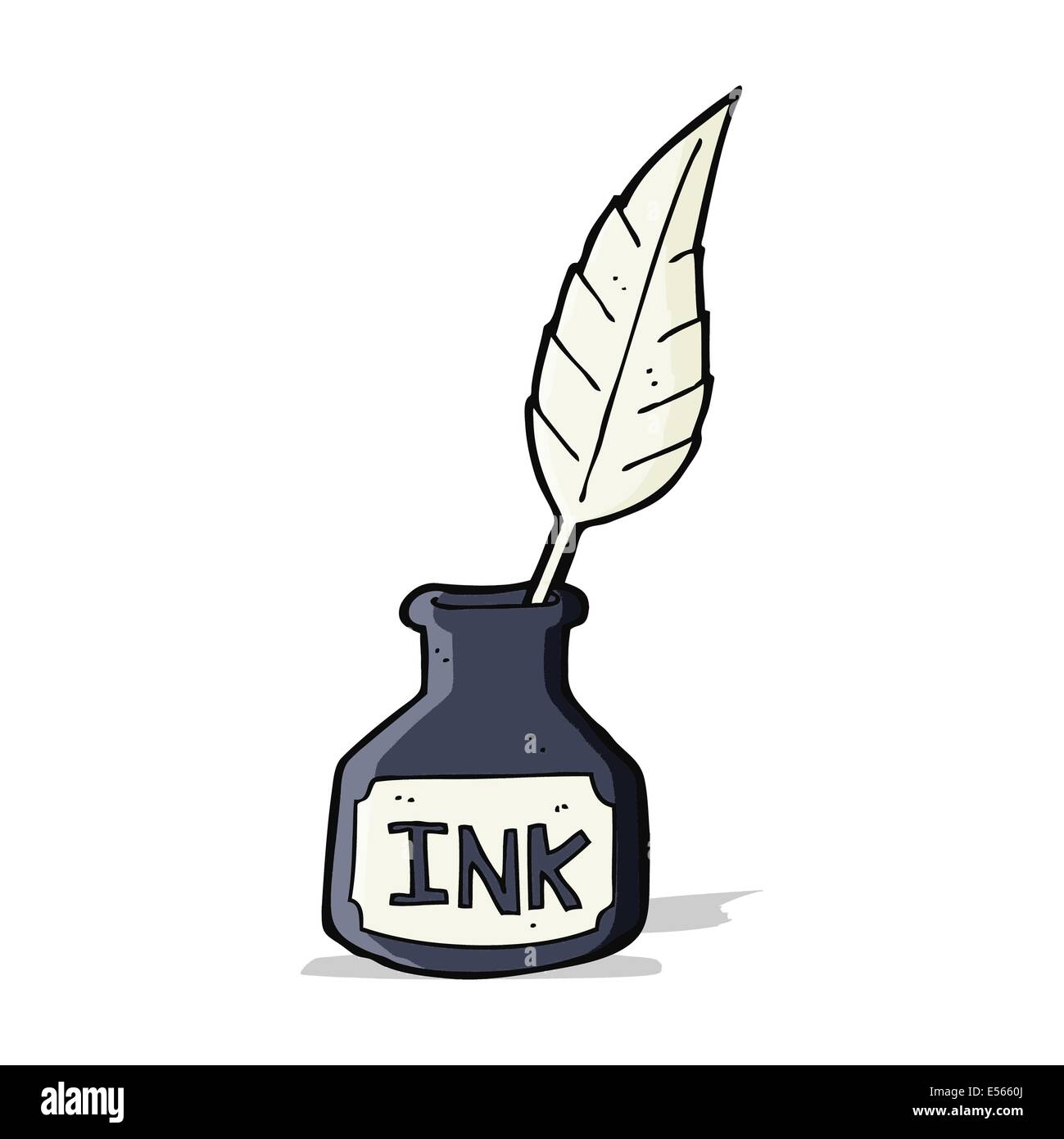 cartoon ink bottle Stock Vector Image & Art Alamy