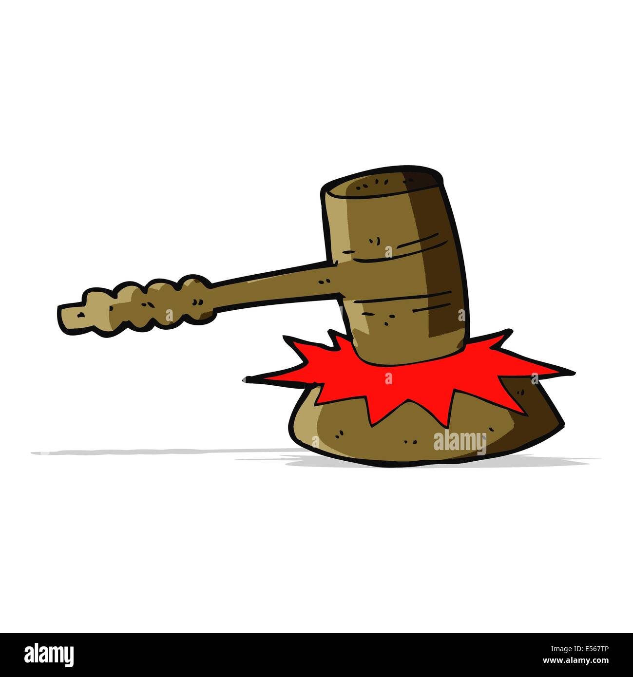 cartoon gavel banging Stock Vector Image & Art - Alamy