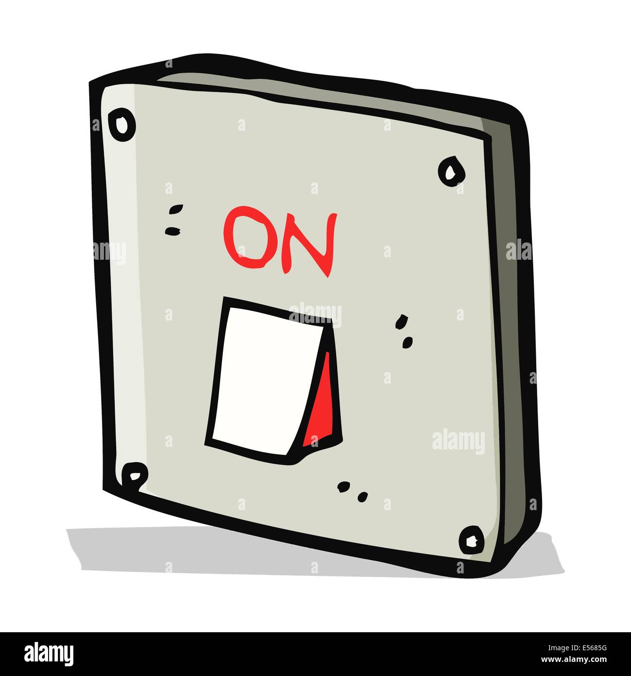 Cartoon light switch hi-res stock photography and images - Alamy