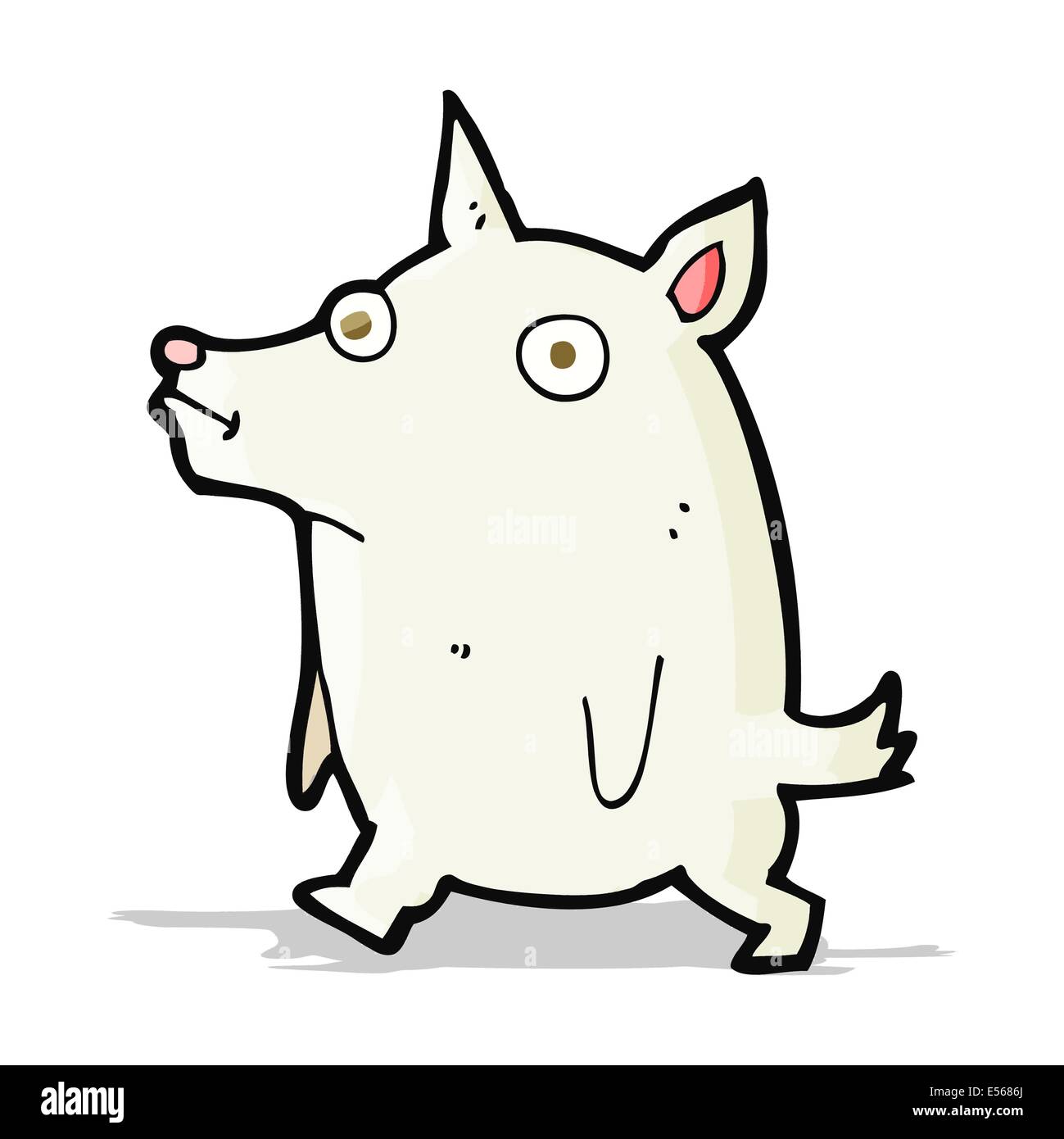cartoon funny little dog Stock Vector Image & Art - Alamy