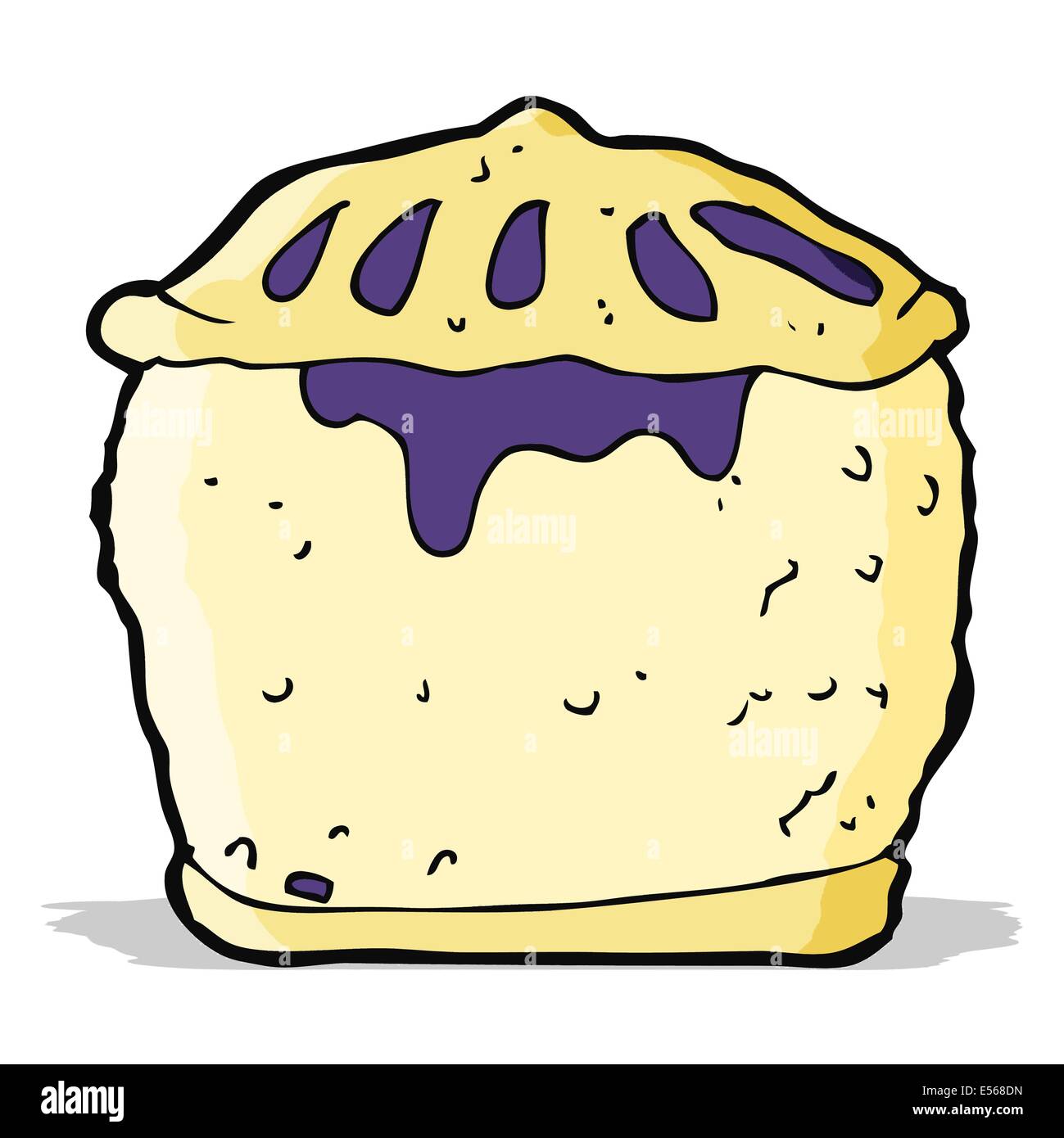 cartoon meat pie Stock Vector Image & Art Alamy