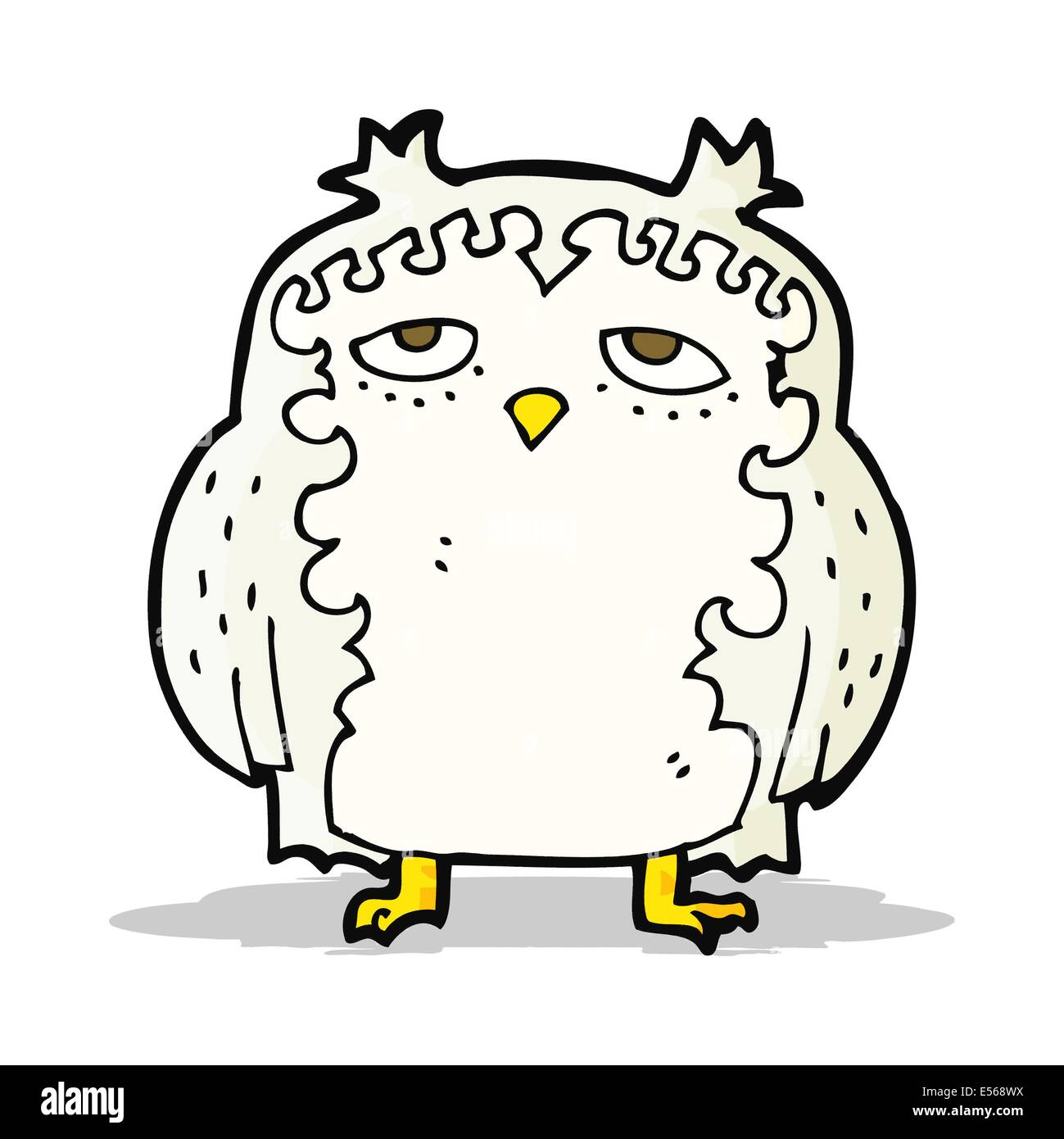 cartoon wise old owl Stock Vector Image & Art - Alamy