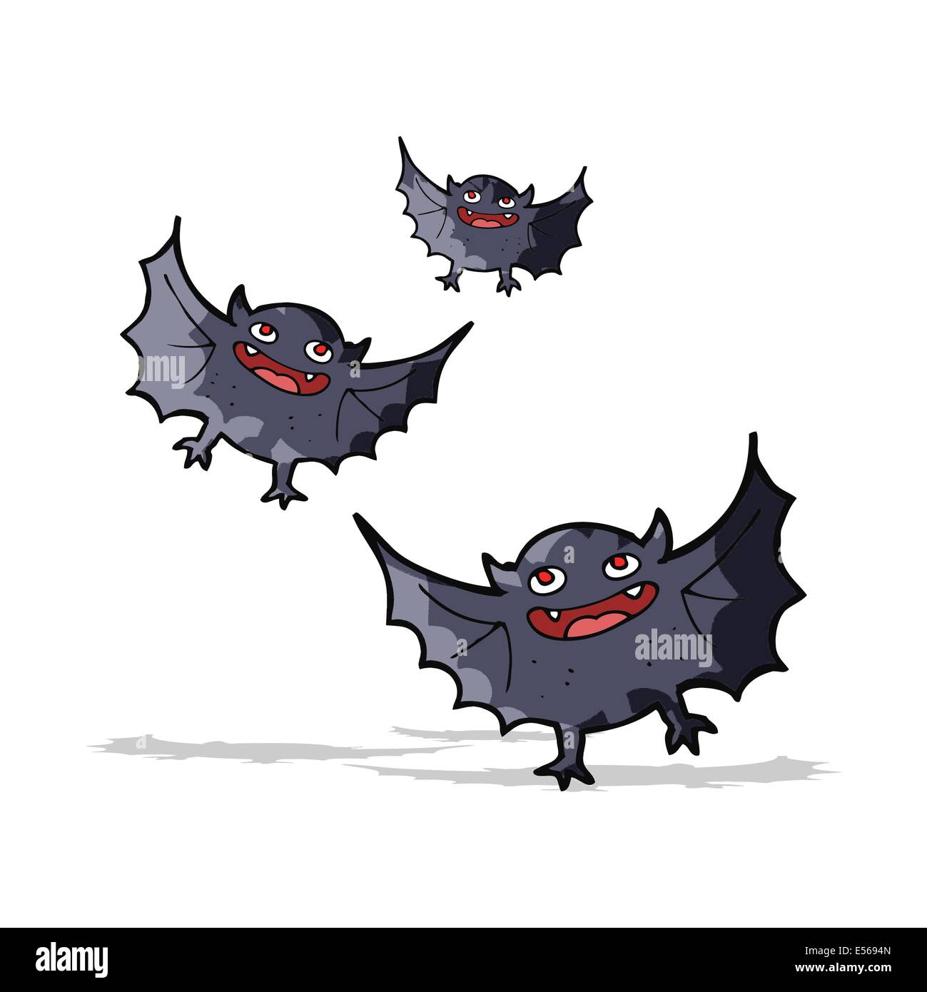 cartoon vampire bats Stock Vector Image & Art - Alamy