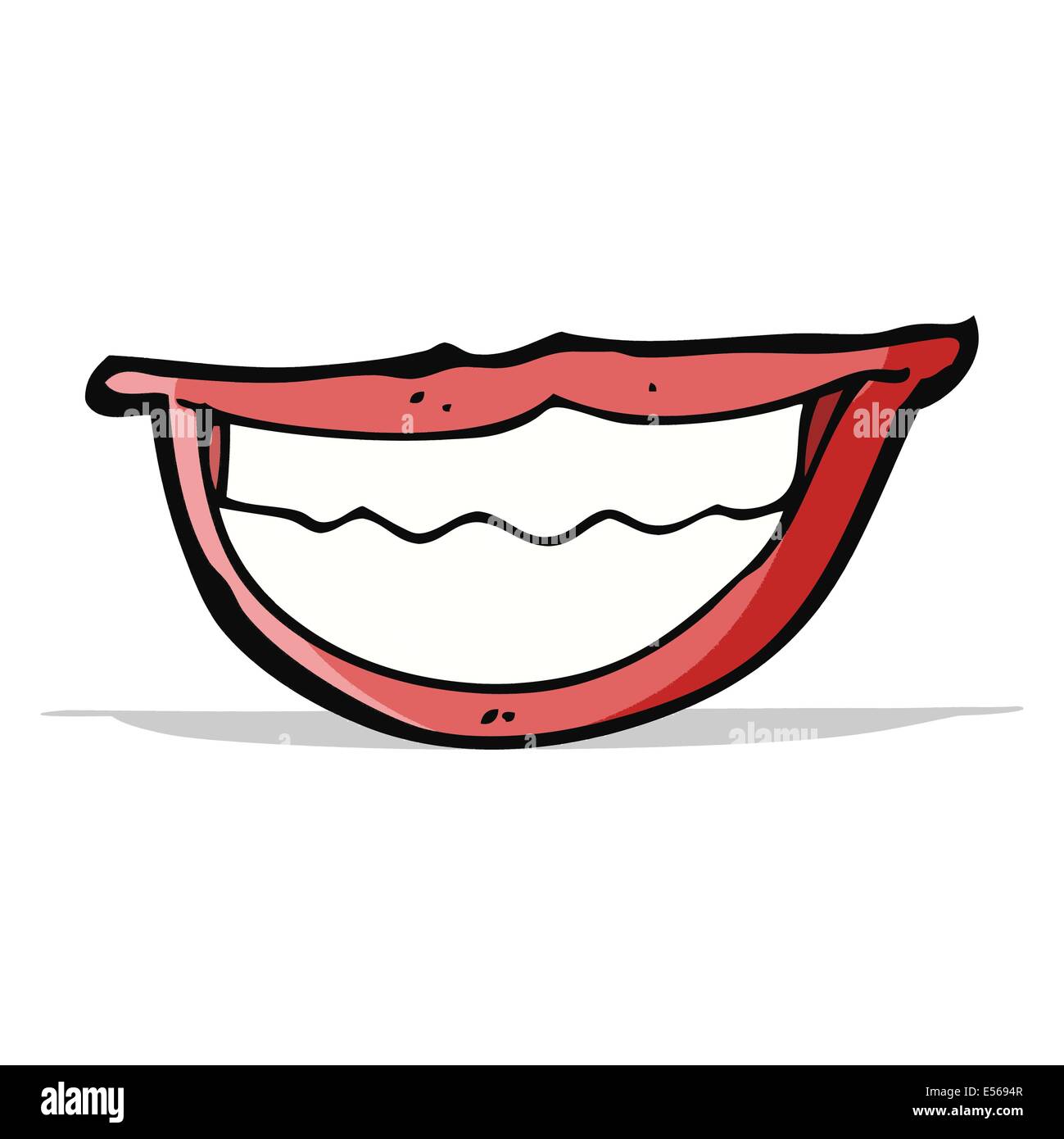 cartoon grinning mouth Stock Vector Image & Art - Alamy