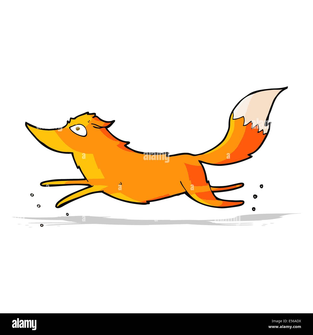 fox running animation