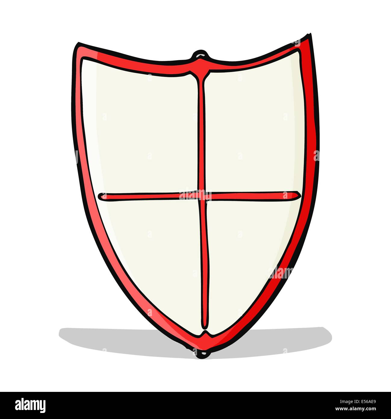 cartoon heraldic shield Stock Vector Image & Art - Alamy