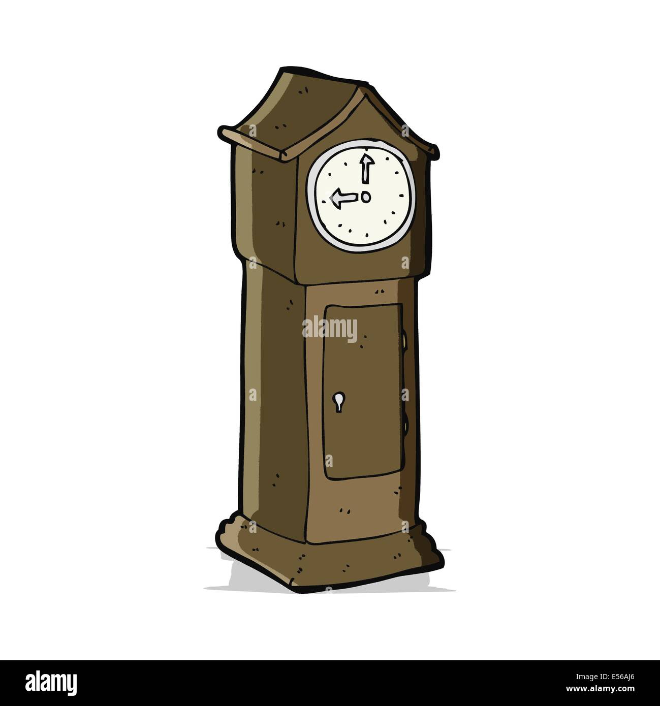 Cartoon grandfather clock hires stock photography and images Alamy