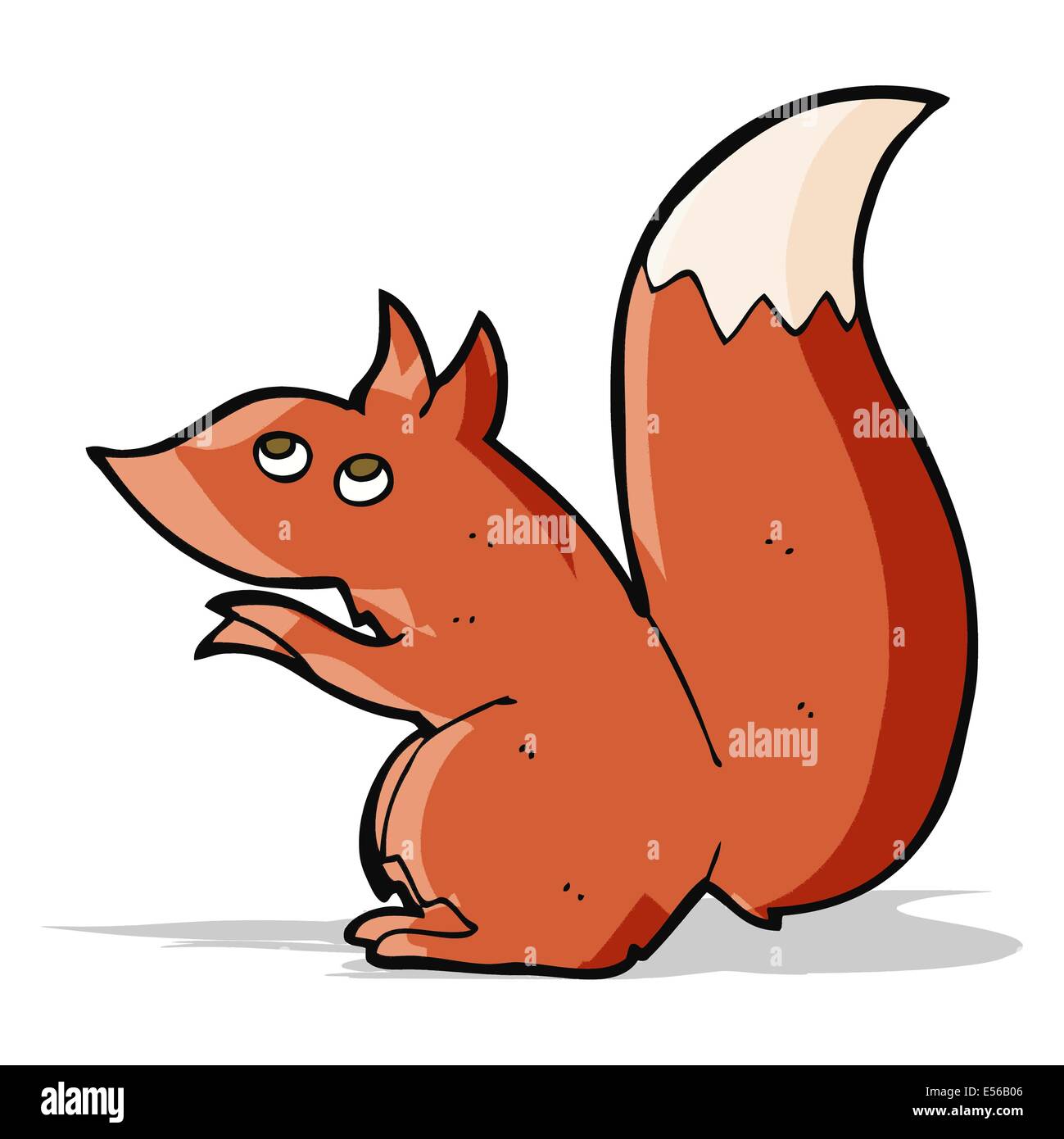 cartoon red squirrel Stock Vector Image & Art Alamy