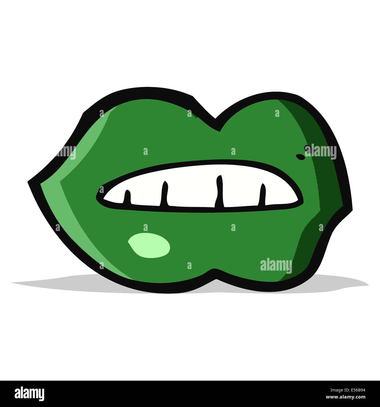 cartoon halloween lips Stock Vector Image & Art Alamy