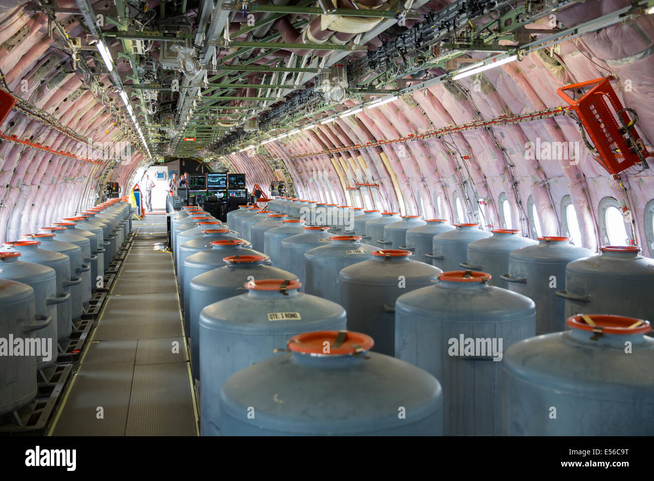Airbus a350 XWB AT FARNBOROUGH AIR SHOW 2014 Stock Photo