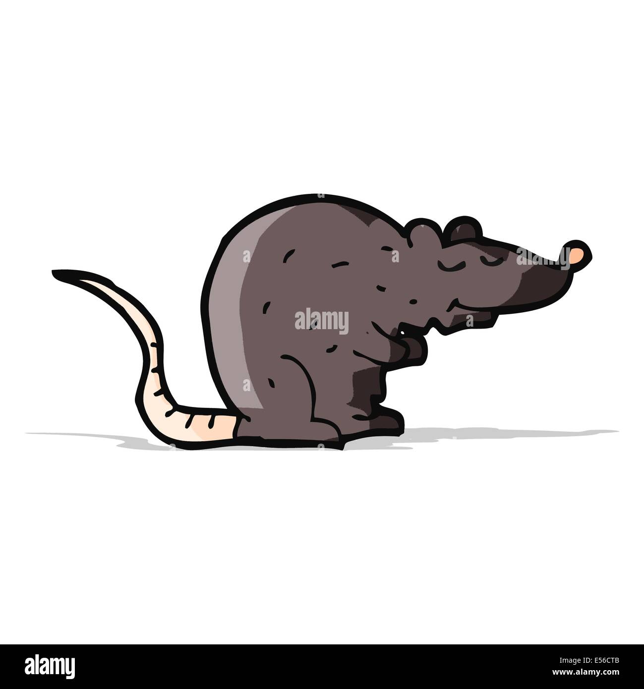 cartoon black rat Stock Vector Image & Art - Alamy