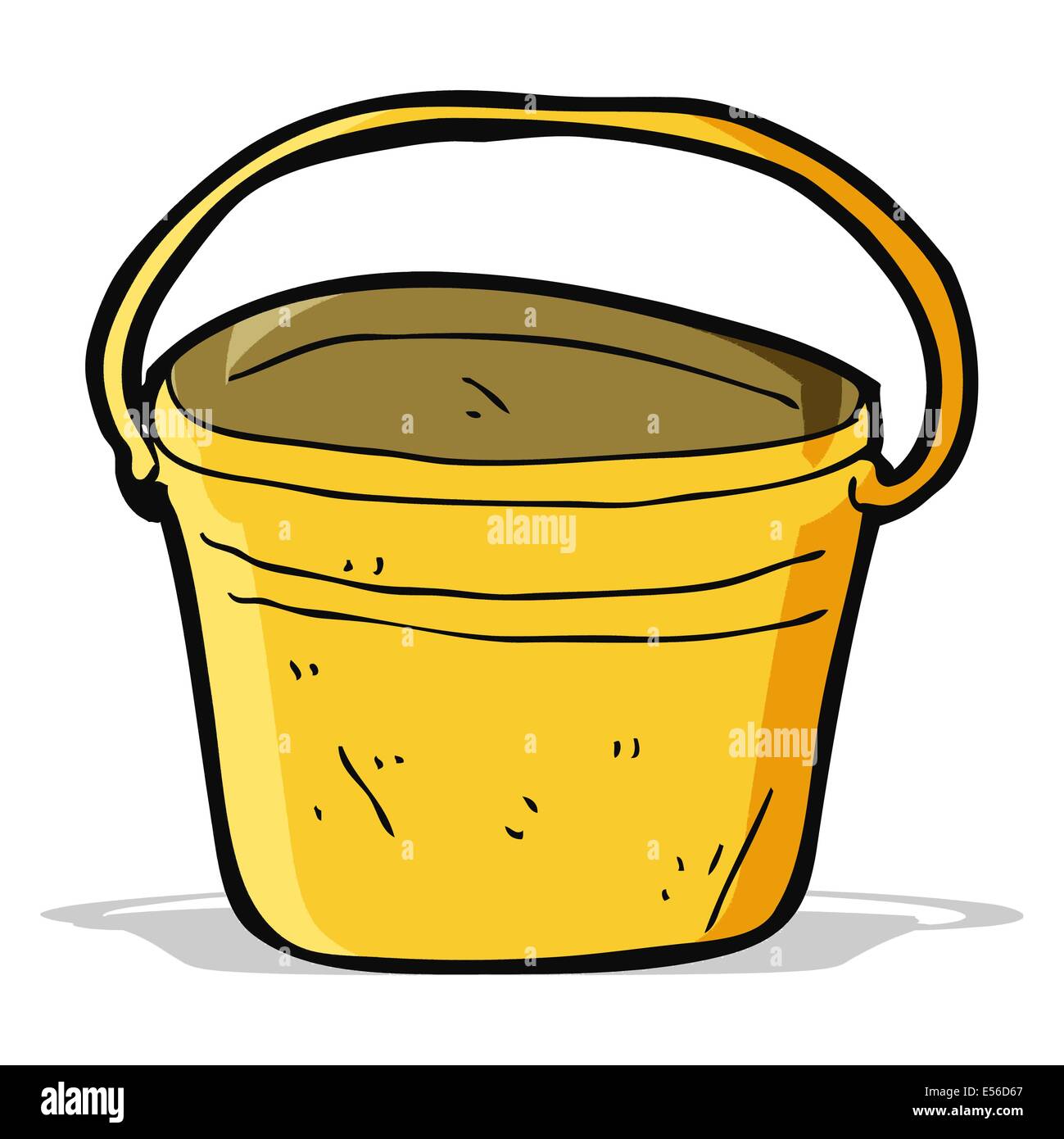 cartoon metal bucket Stock Vector Image & Art Alamy