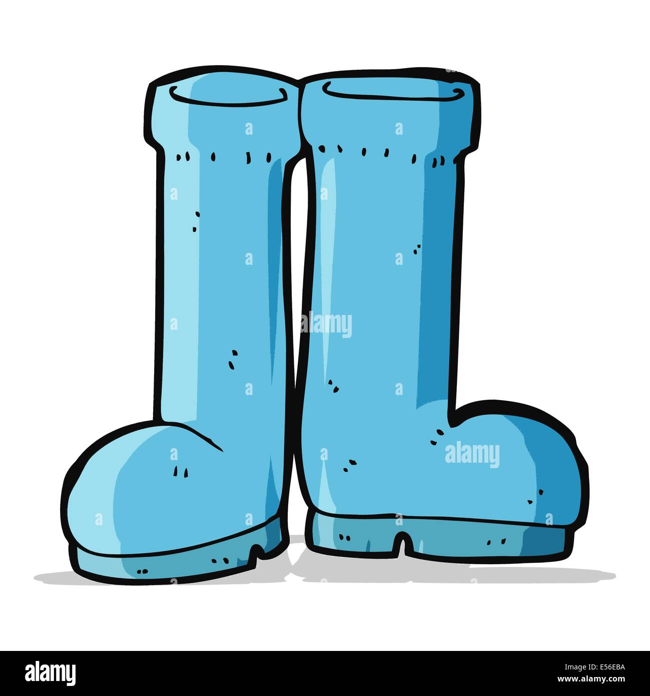 cartoon rubber boots Stock Vector Image & Art Alamy