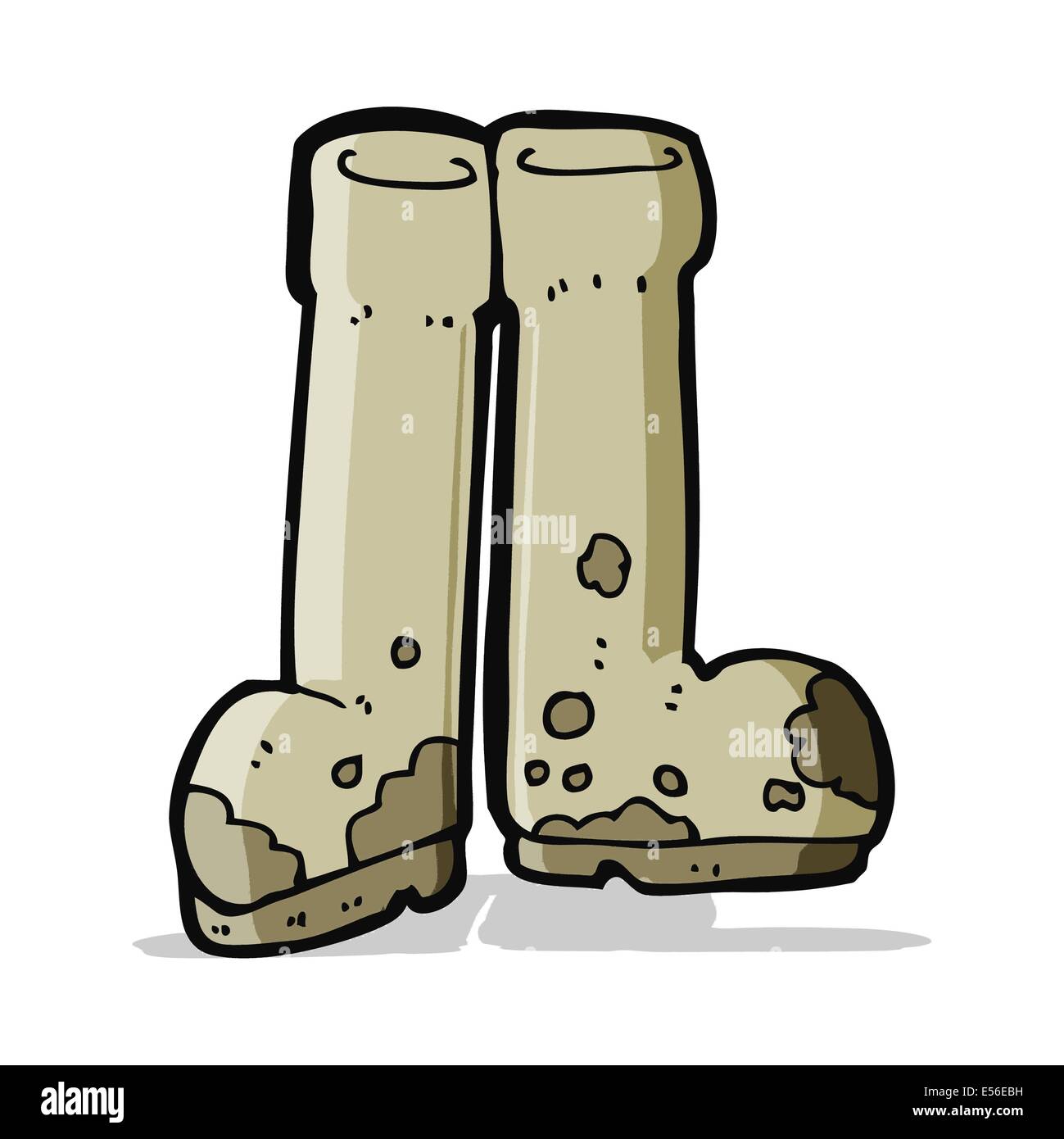 cartoon muddy boots Stock Vector Image & Art Alamy