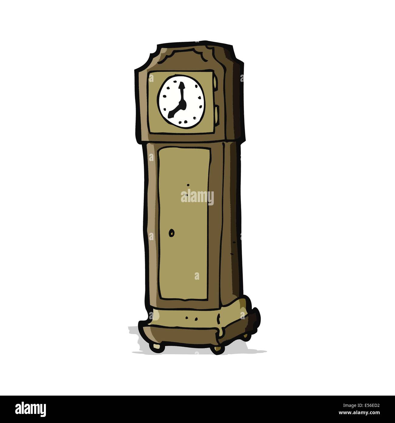 Cartoon Grandfather Clock High Resolution Stock Photography and Images