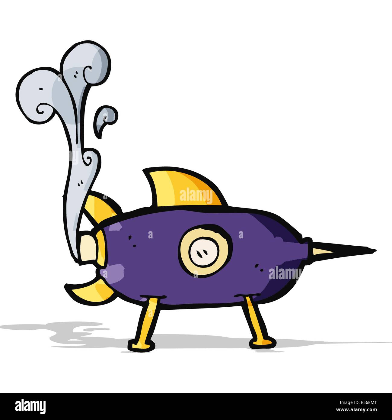cartoon space rocket Stock Vector Image & Art - Alamy