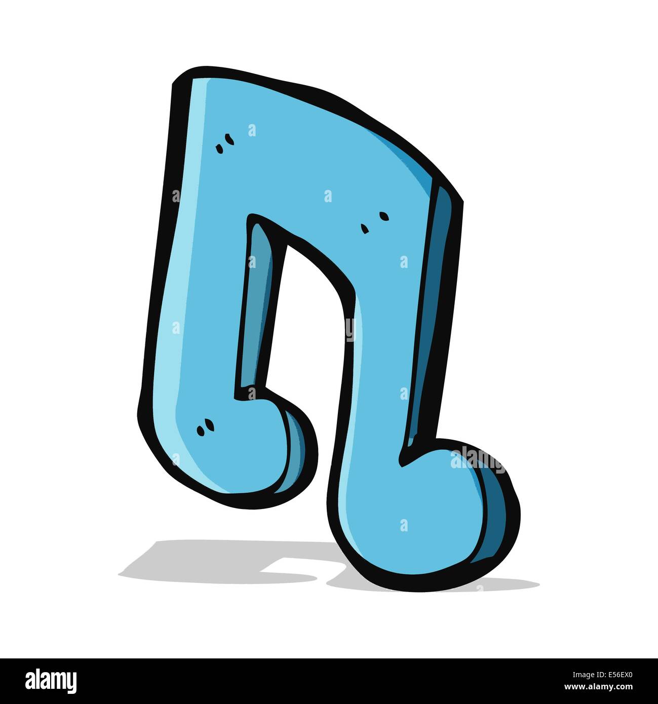 cartoon musical note Stock Vector Image & Art - Alamy