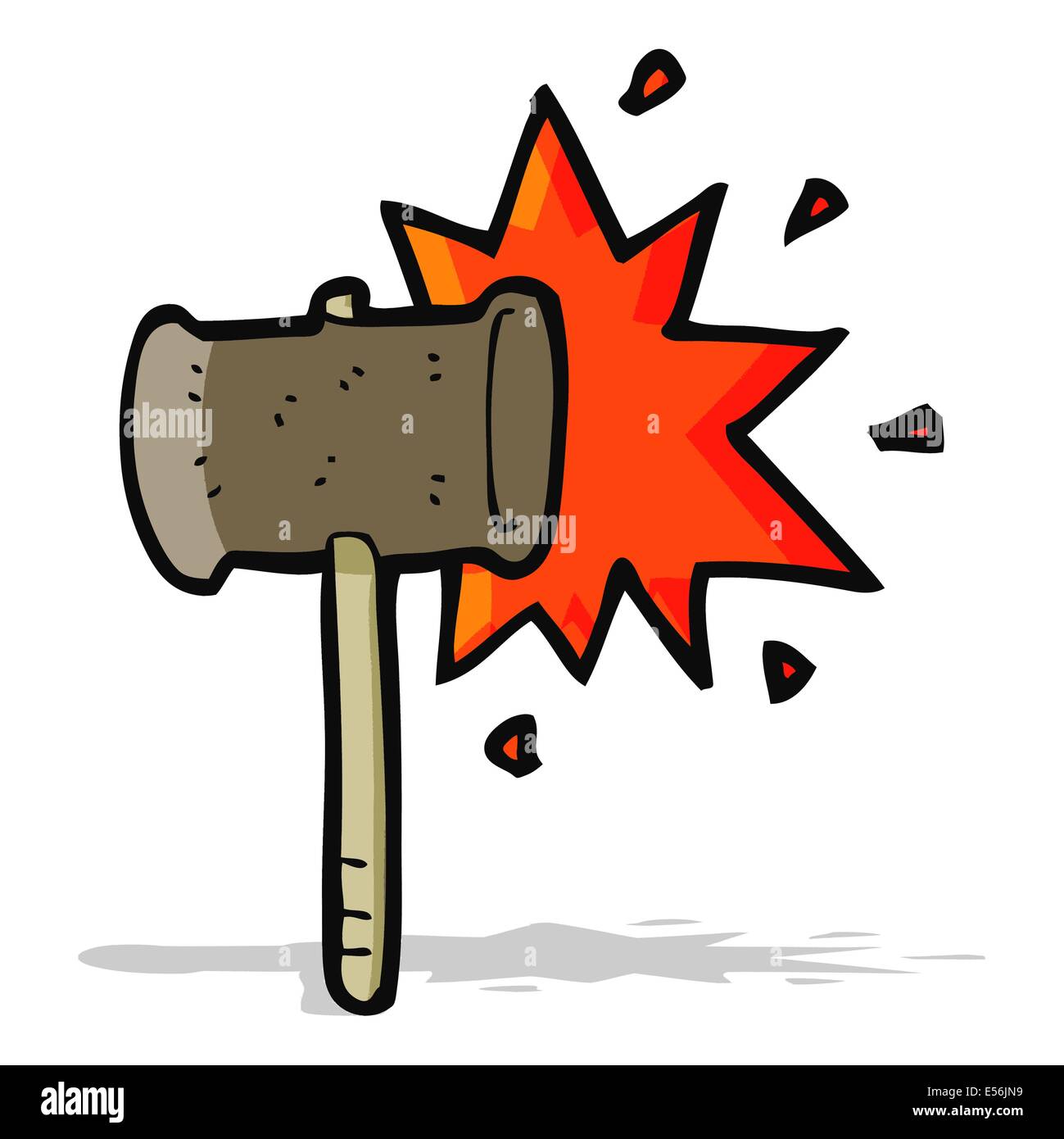 cartoon banging gavel Stock Vector Image & Art Alamy