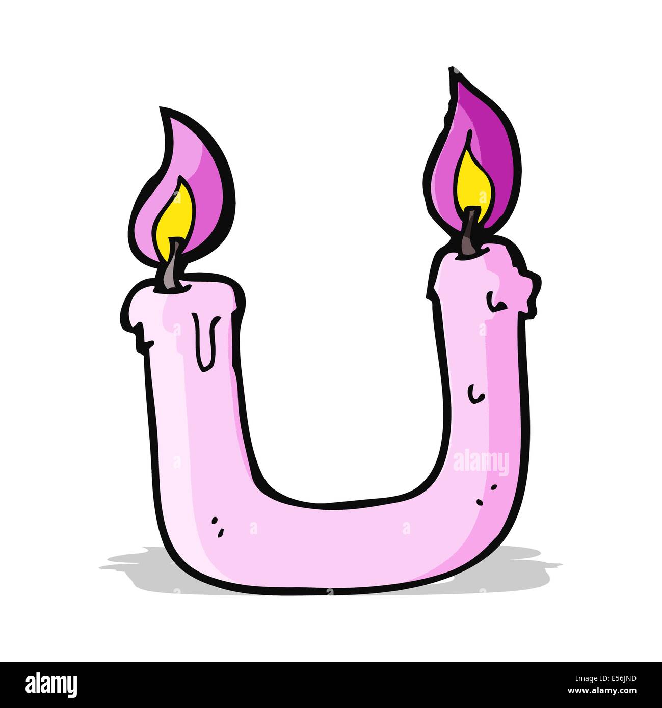 burning the candle at both ends cartoon Stock Vector Image & Art Alamy