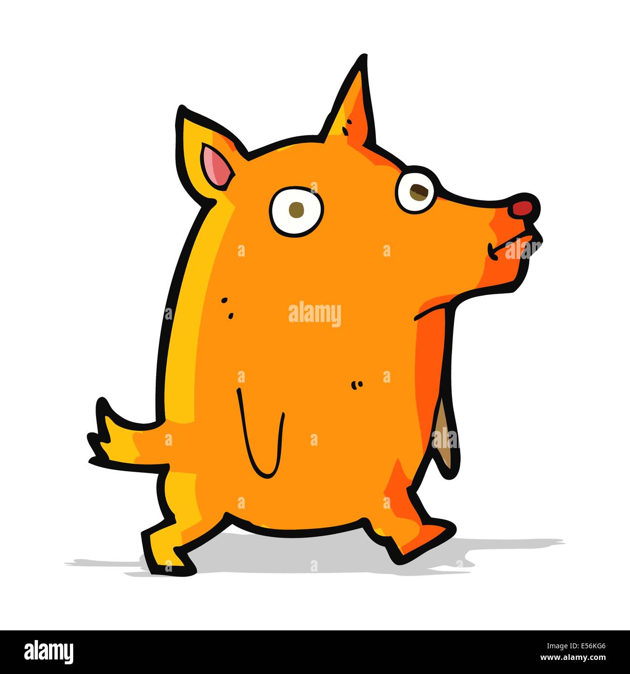 cartoon funny little dog Stock Vector Image & Art - Alamy