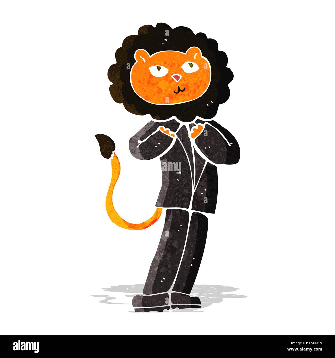 cartoon lion businessman Stock Vector Image & Art - Alamy